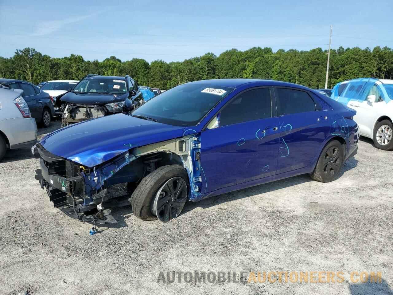 KMHLS4AG1NU314505 HYUNDAI ELANTRA 2022