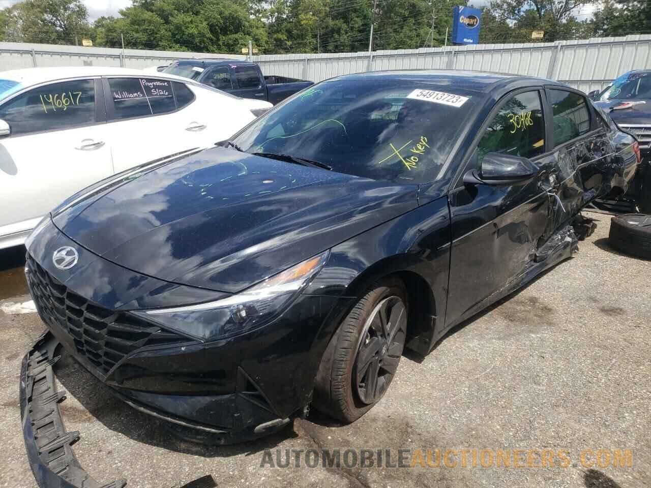 KMHLS4AG8NU253492 HYUNDAI ELANTRA 2022