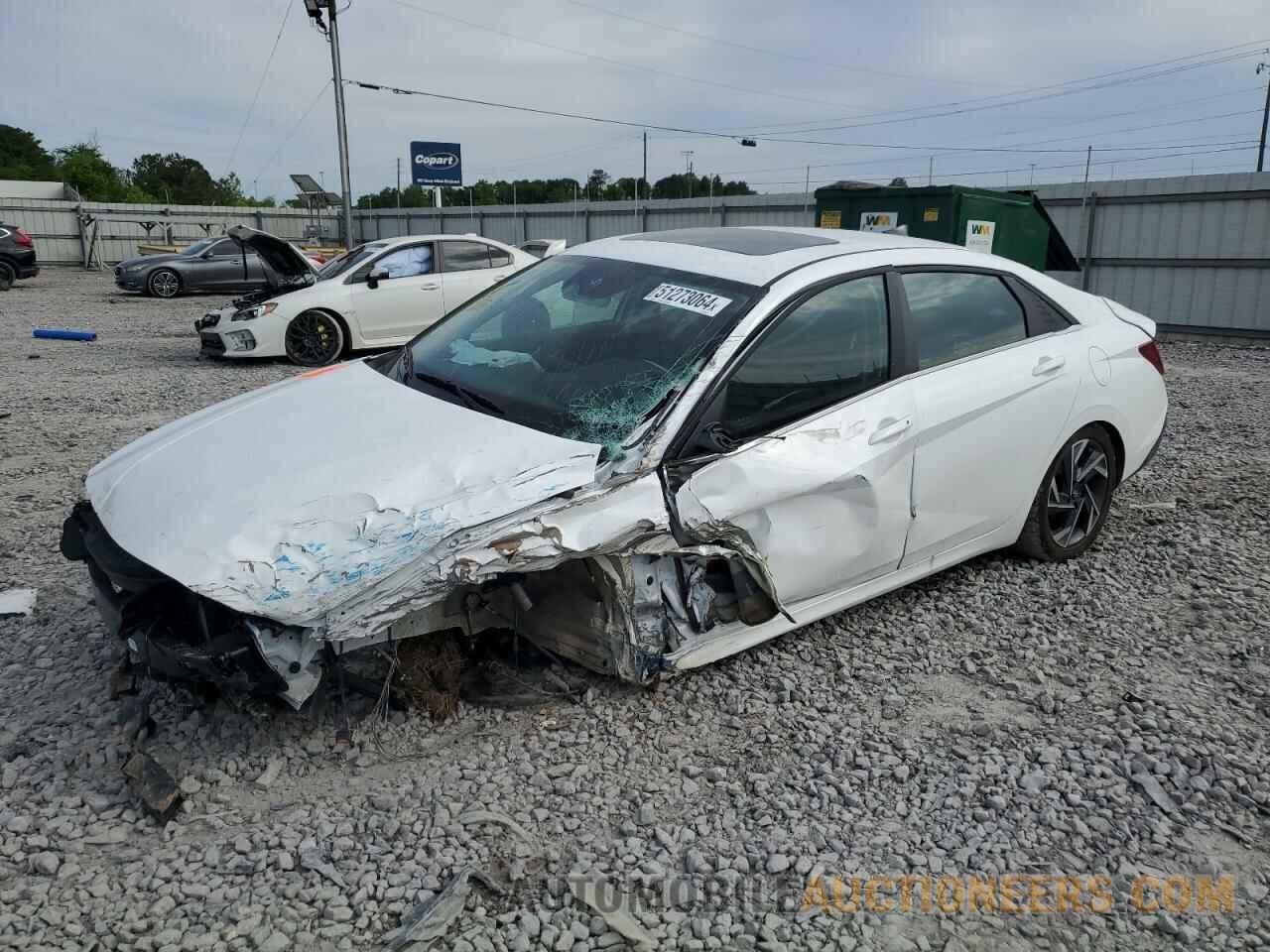 KMHLS4DG8RU689535 HYUNDAI ELANTRA 2024