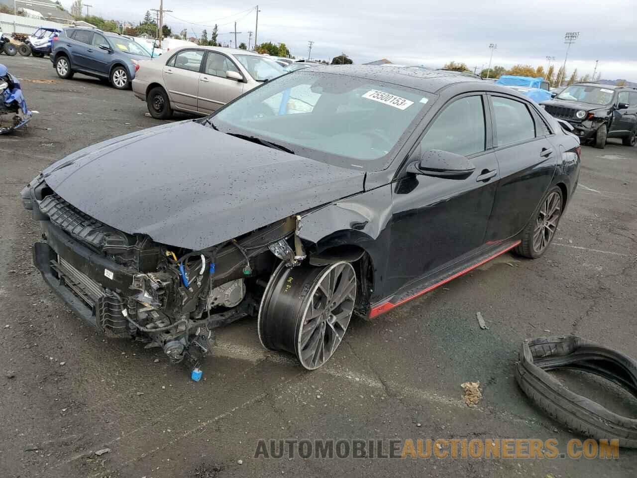 KMHLW4AK0NU003687 HYUNDAI ELANTRA 2022