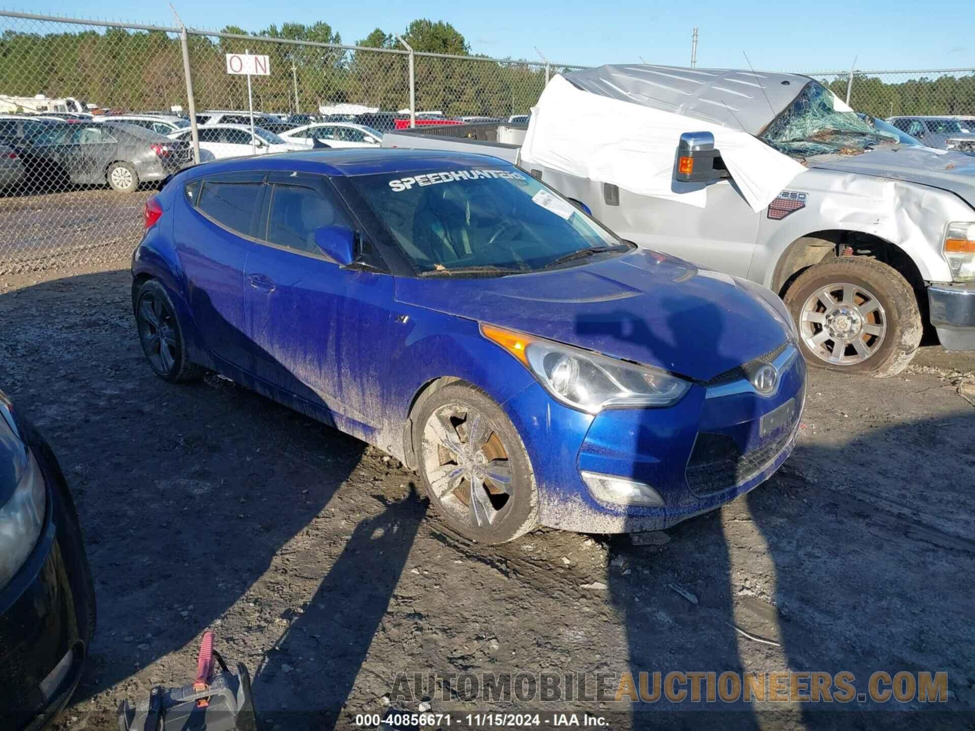 KMHTC6AD0CU021433 HYUNDAI VELOSTER 2012