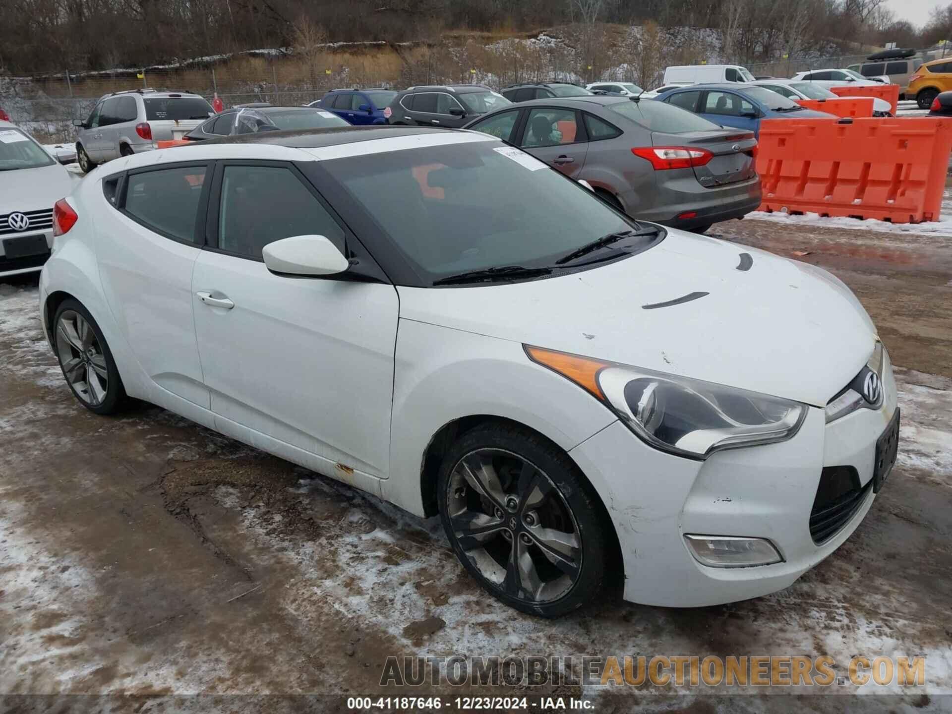 KMHTC6AD0CU032030 HYUNDAI VELOSTER 2012