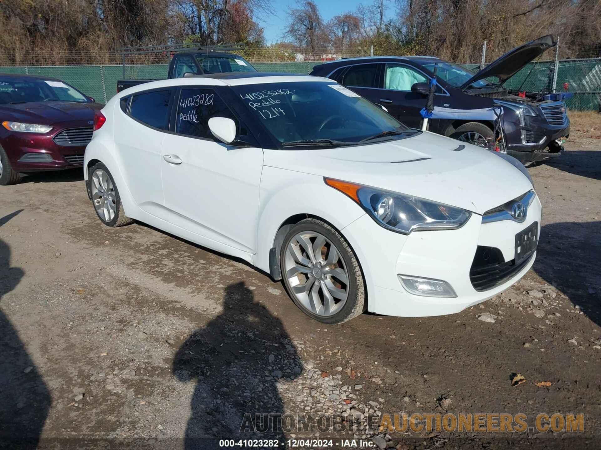 KMHTC6AD0CU054674 HYUNDAI VELOSTER 2012