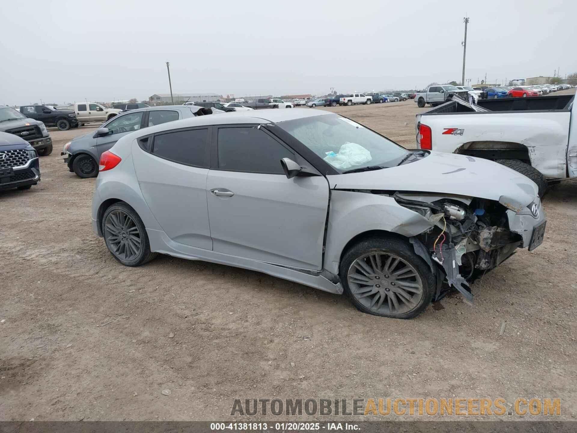 KMHTC6AD0DU157420 HYUNDAI VELOSTER 2013