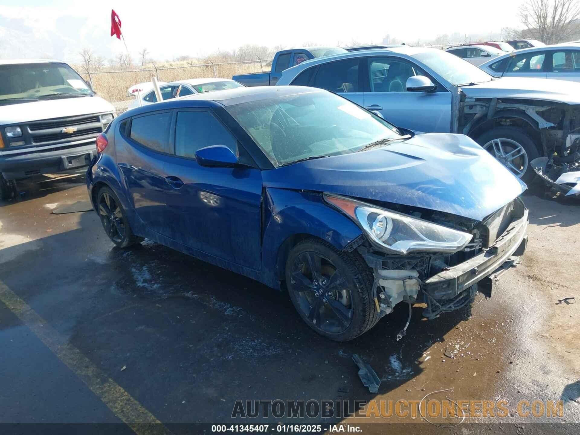 KMHTC6AD0HU319214 HYUNDAI VELOSTER 2017