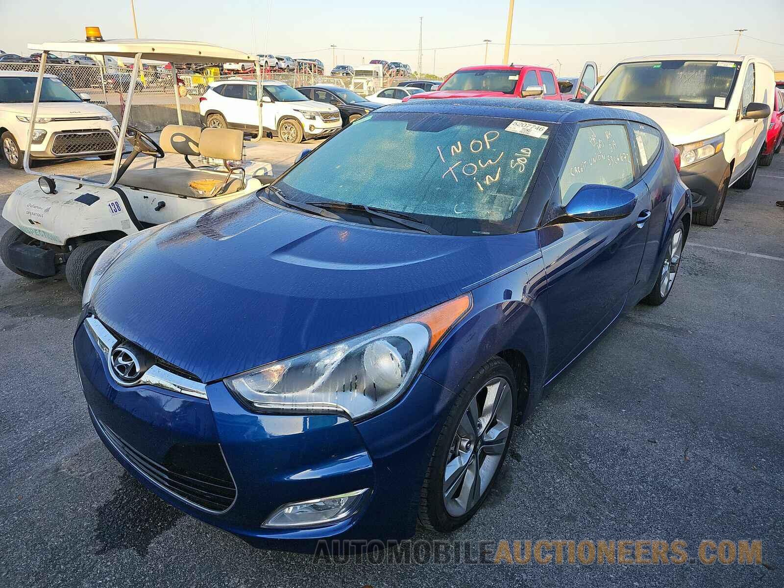 KMHTC6AD0HU323537 Hyundai Veloster 2017