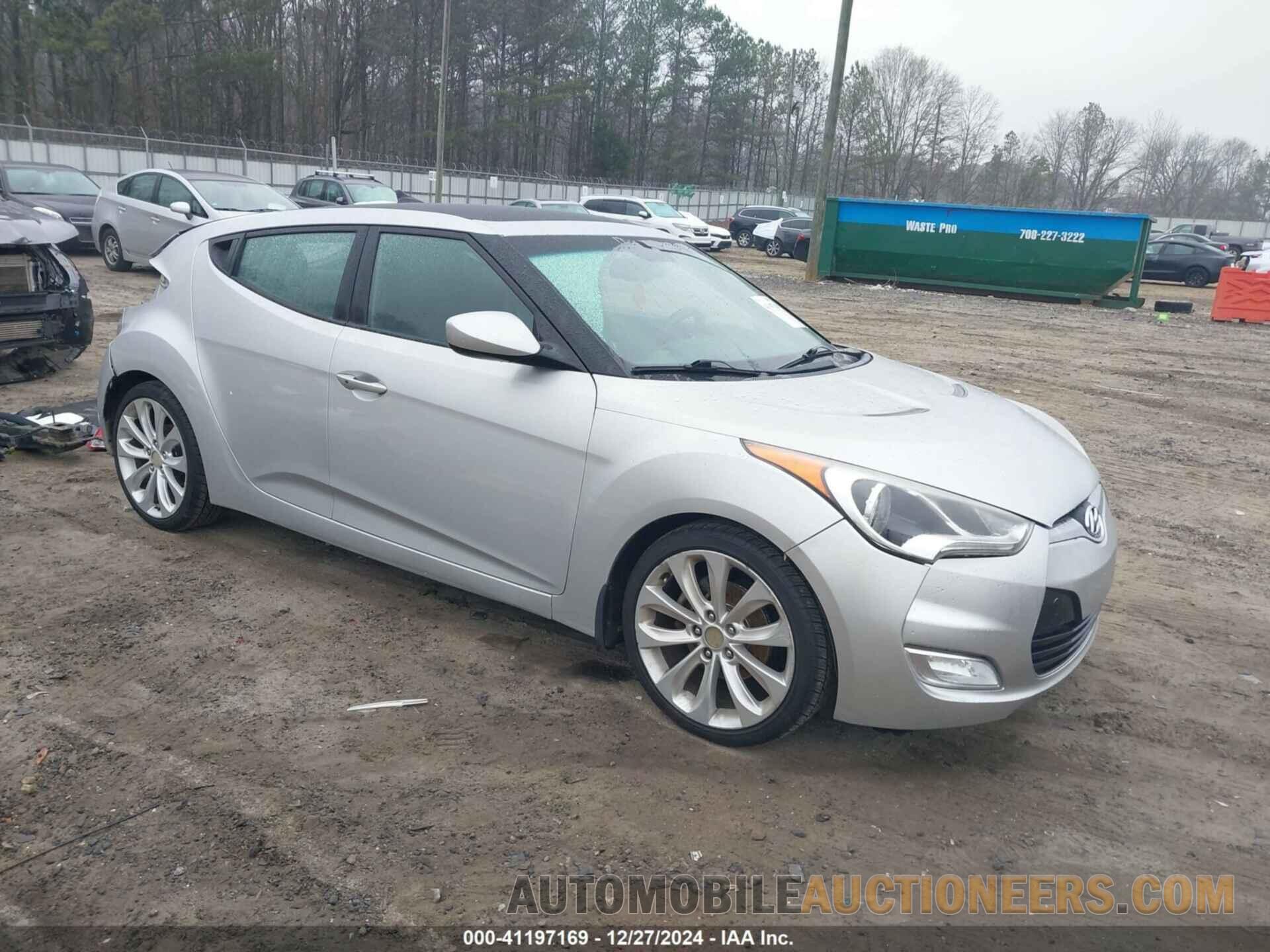 KMHTC6AD1CU072228 HYUNDAI VELOSTER 2012