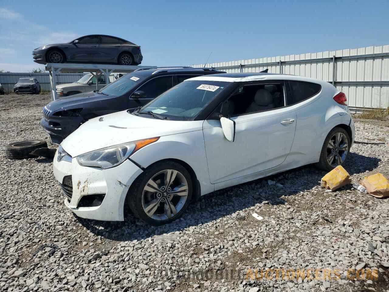 KMHTC6AD1DU117136 HYUNDAI VELOSTER 2013