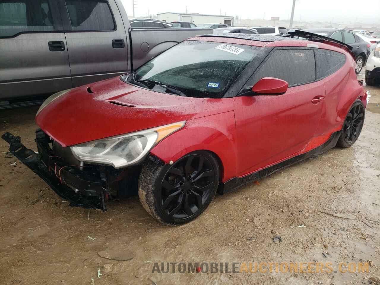 KMHTC6AD1DU146622 HYUNDAI VELOSTER 2013