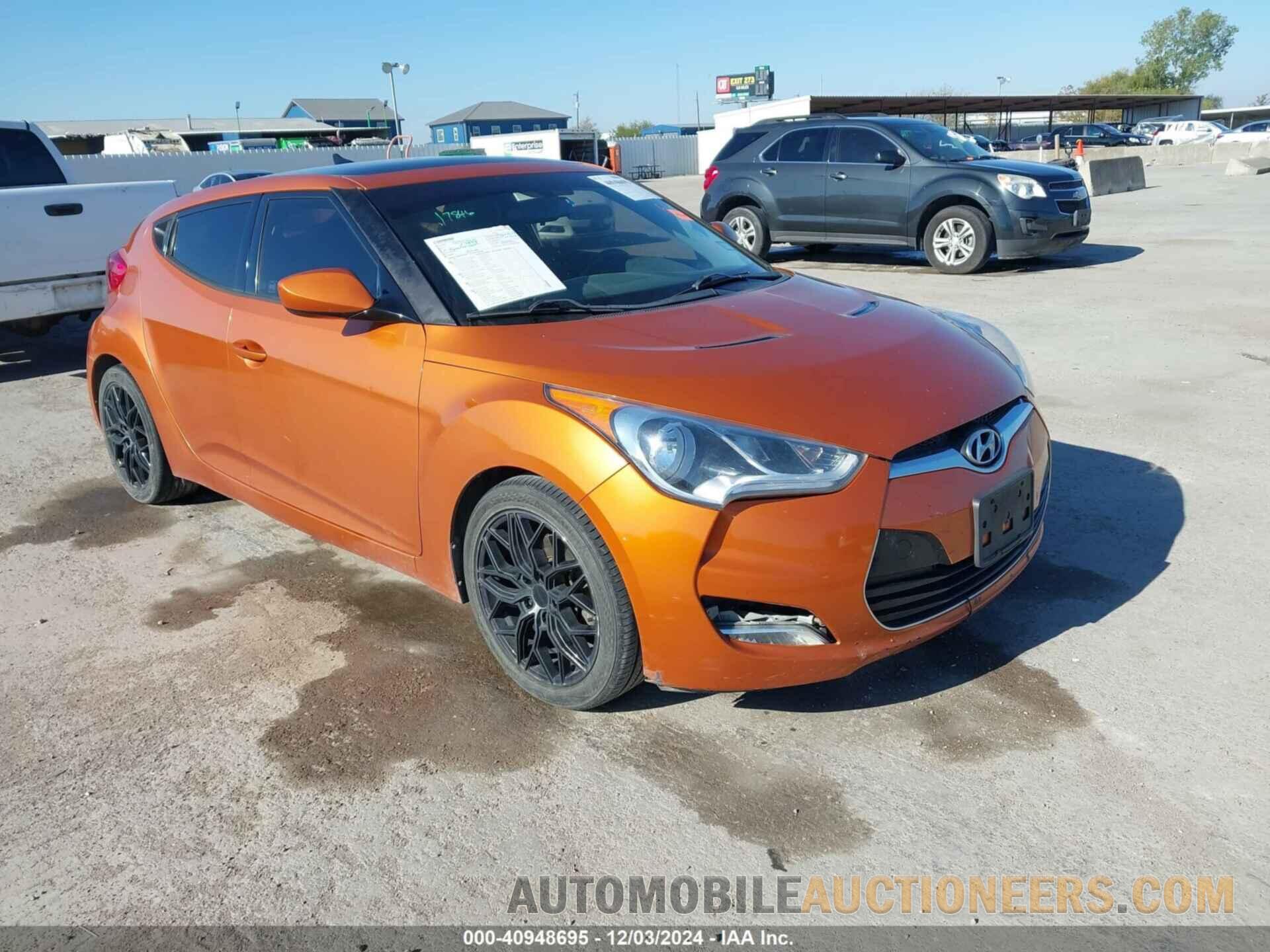 KMHTC6AD1FU233732 HYUNDAI VELOSTER 2015