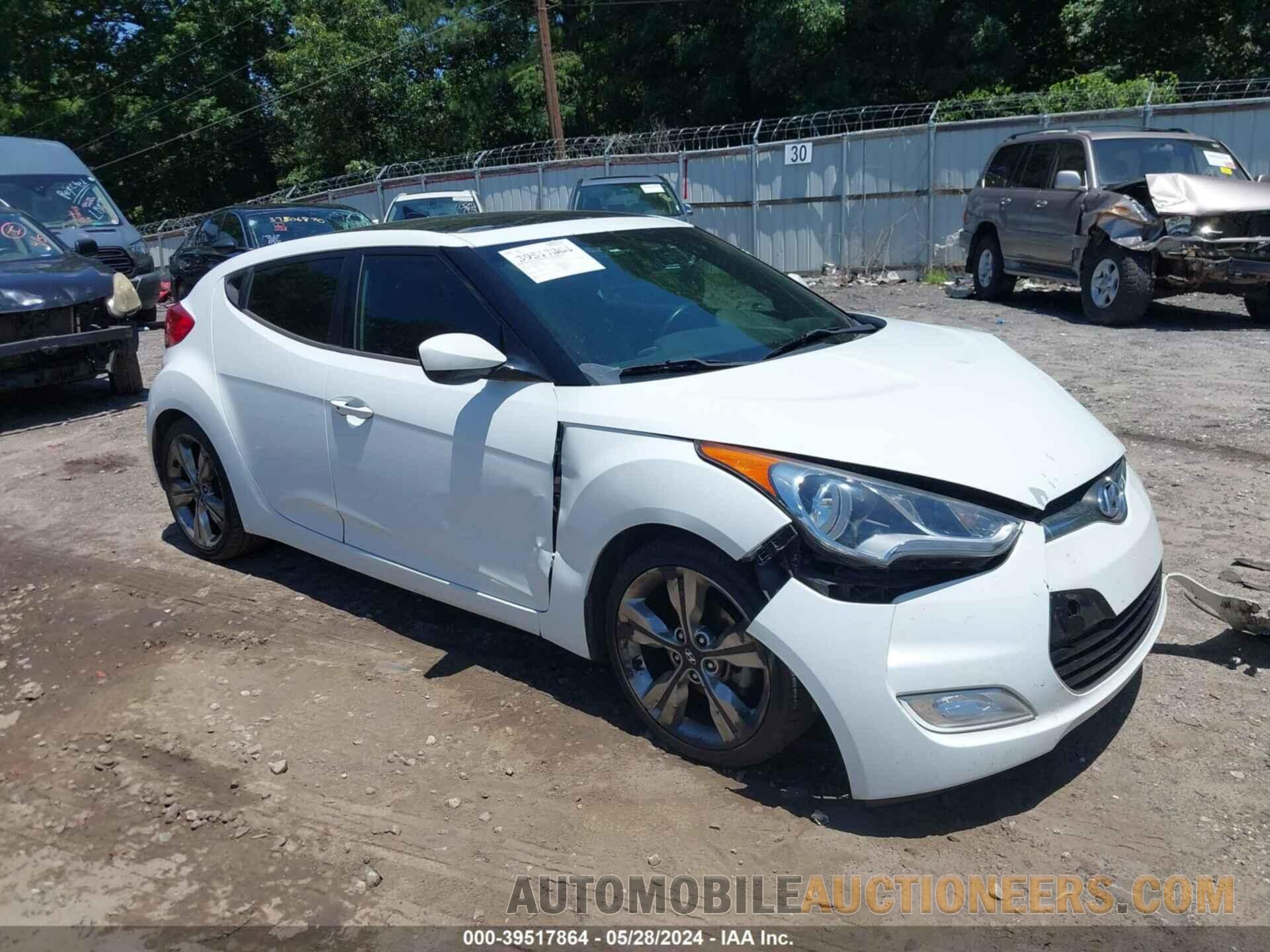 KMHTC6AD1GU255084 HYUNDAI VELOSTER 2016