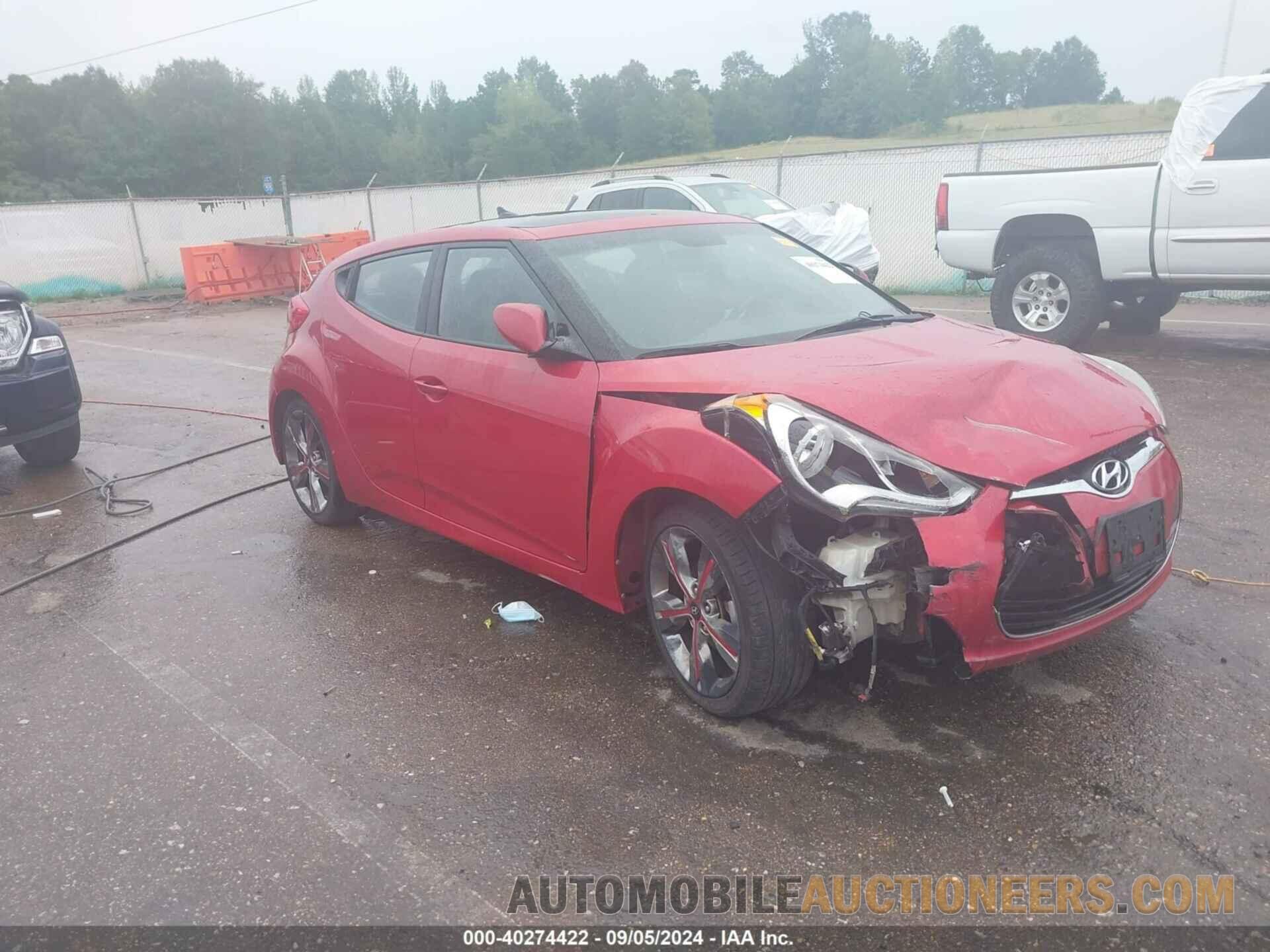 KMHTC6AD1GU272466 HYUNDAI VELOSTER 2016