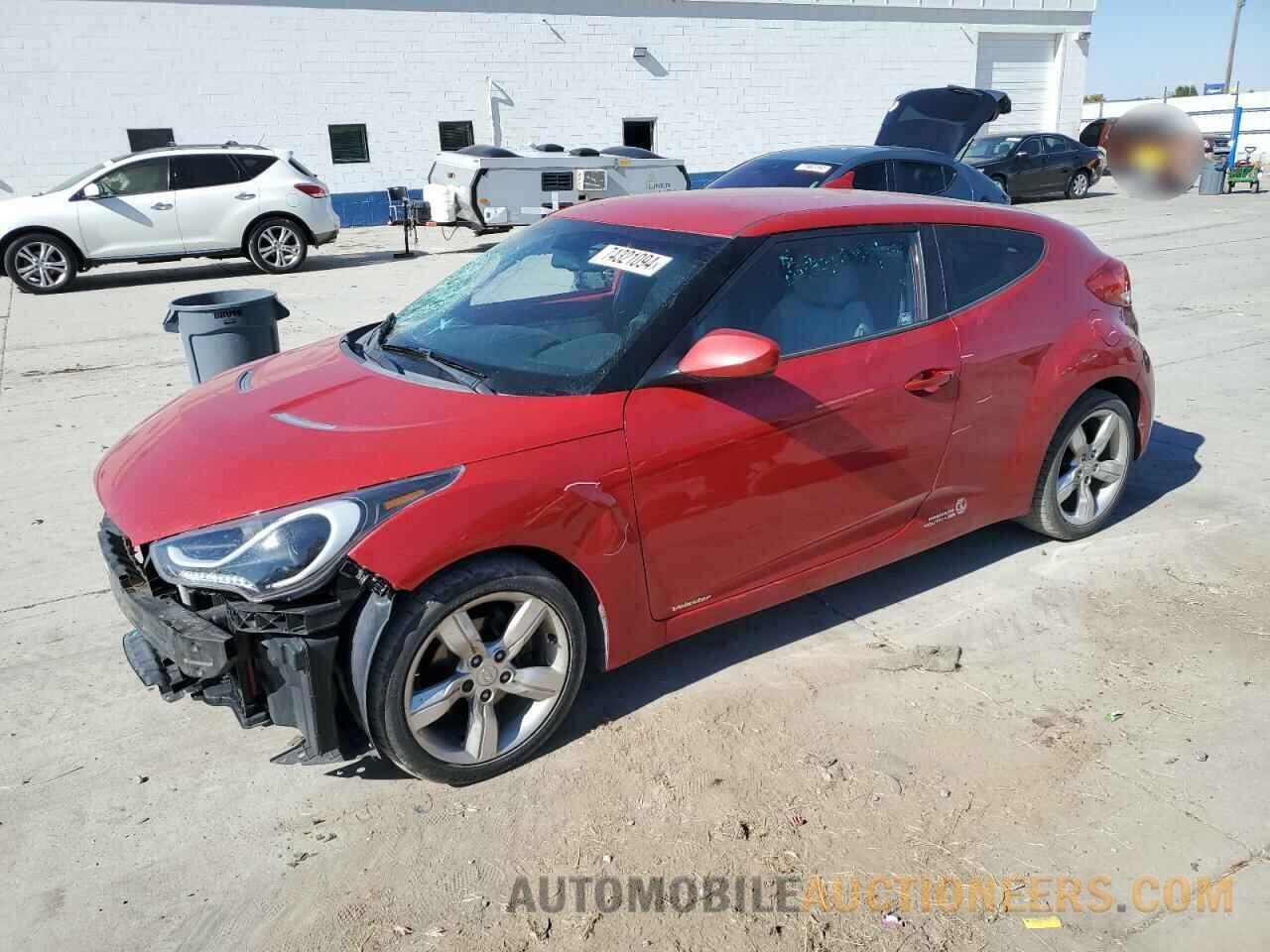 KMHTC6AD2CU020008 HYUNDAI VELOSTER 2012