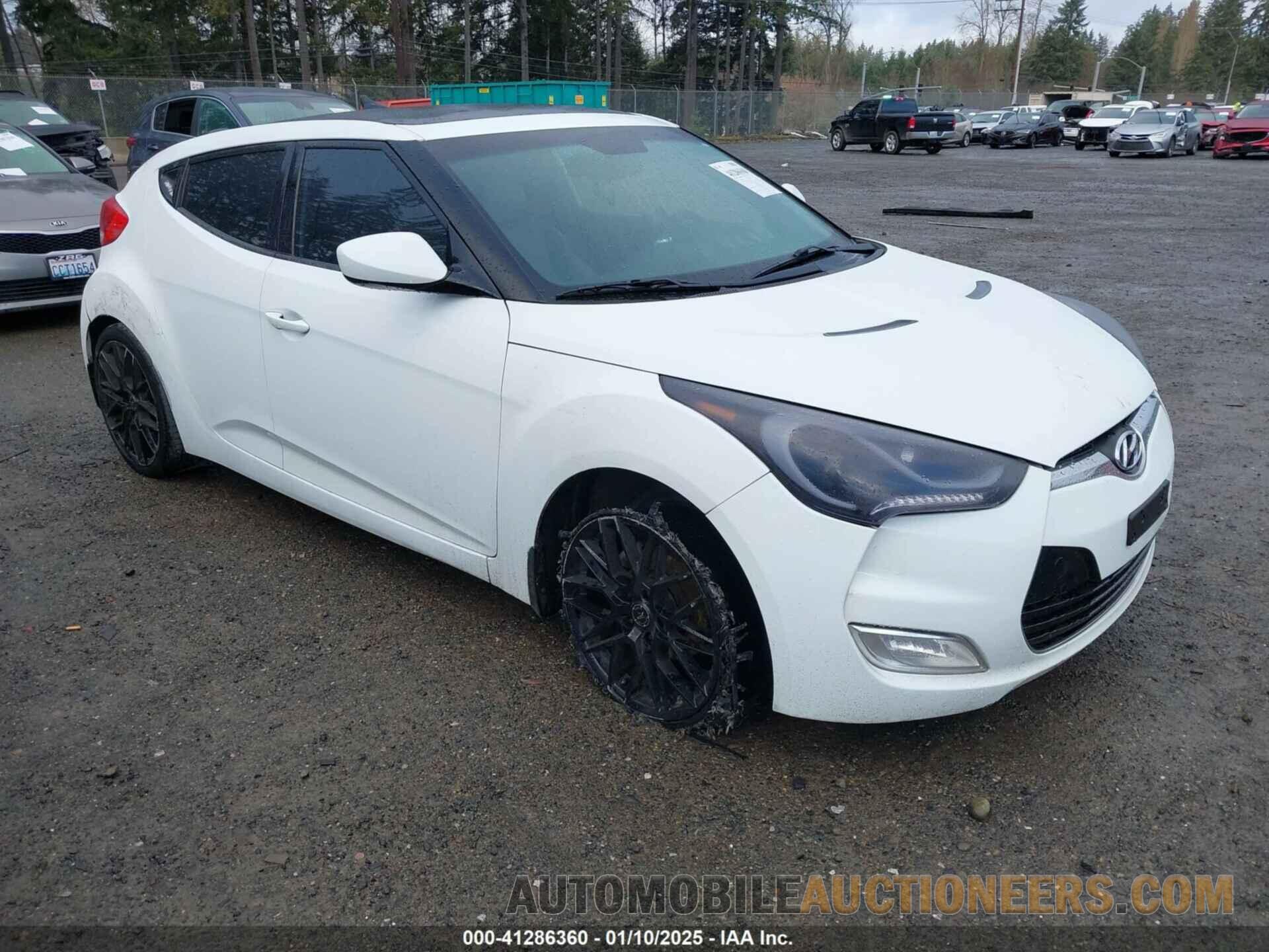 KMHTC6AD2CU036676 HYUNDAI VELOSTER 2012