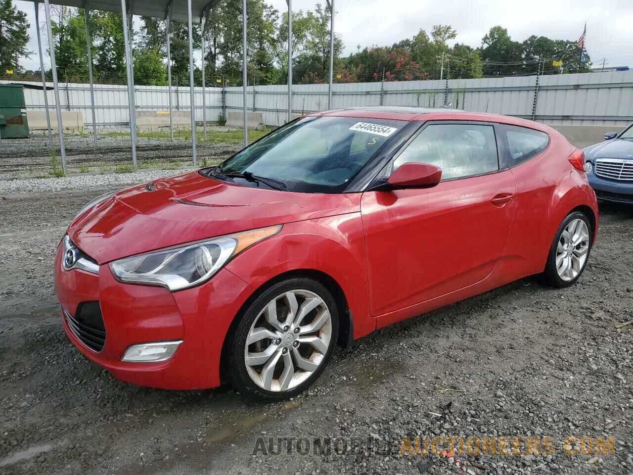 KMHTC6AD2DU124063 HYUNDAI VELOSTER 2013