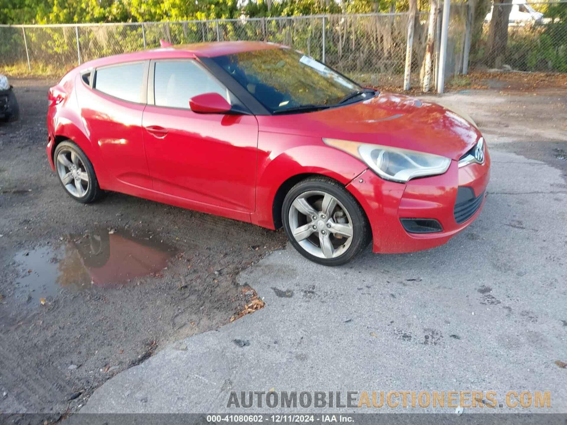 KMHTC6AD2DU170881 HYUNDAI VELOSTER 2013