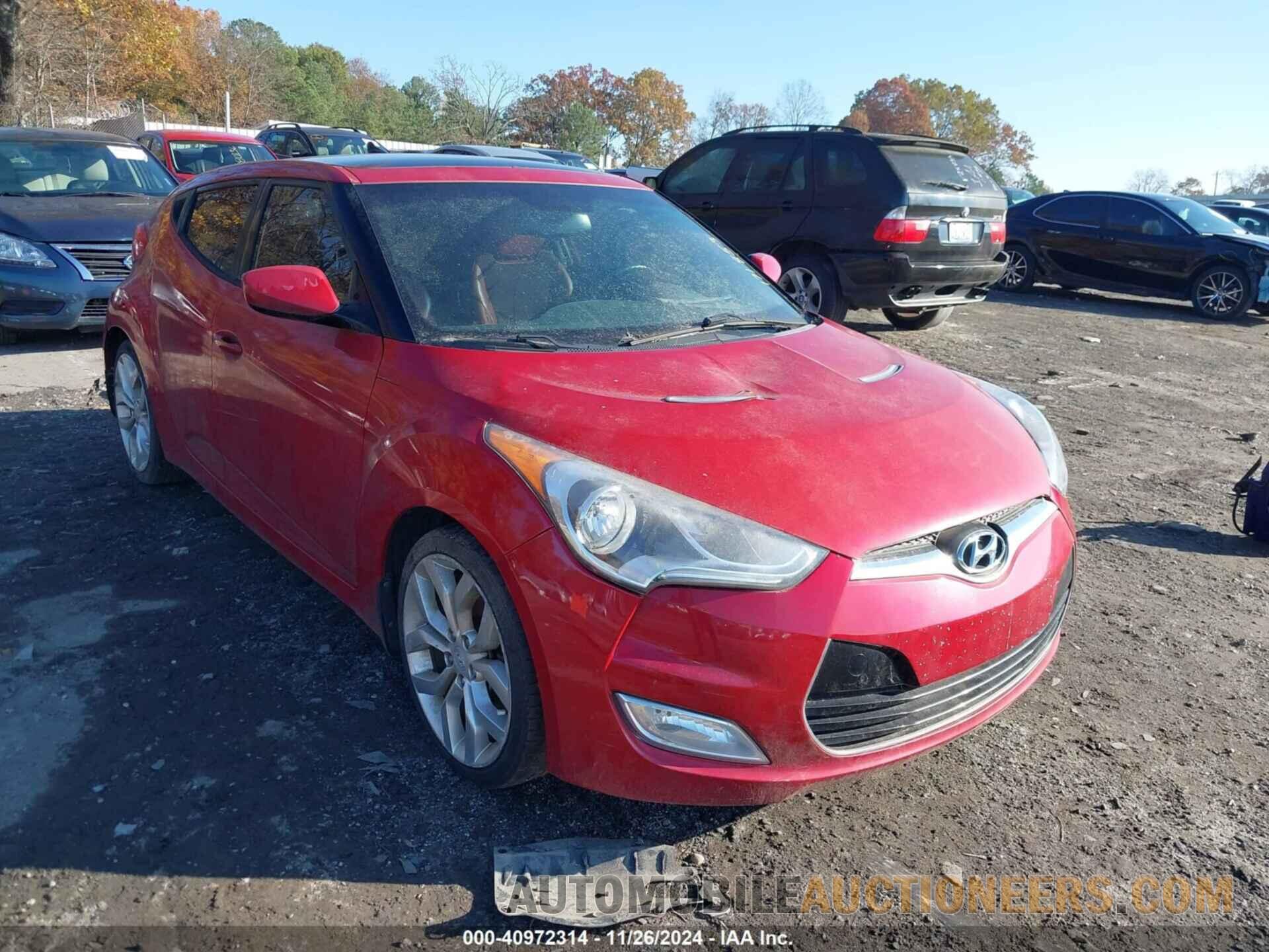 KMHTC6AD2DU171853 HYUNDAI VELOSTER 2013