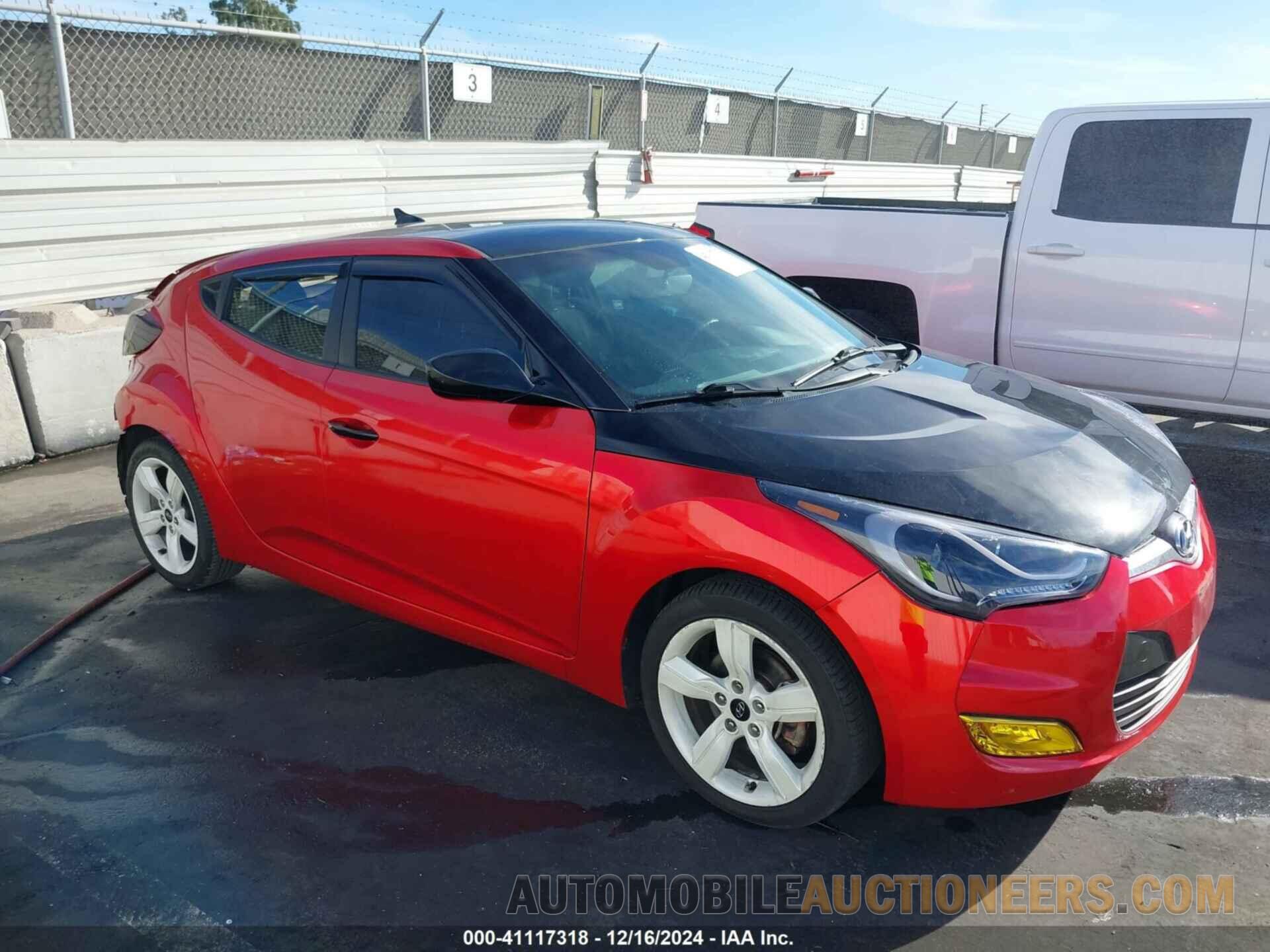 KMHTC6AD2FU245260 HYUNDAI VELOSTER 2015