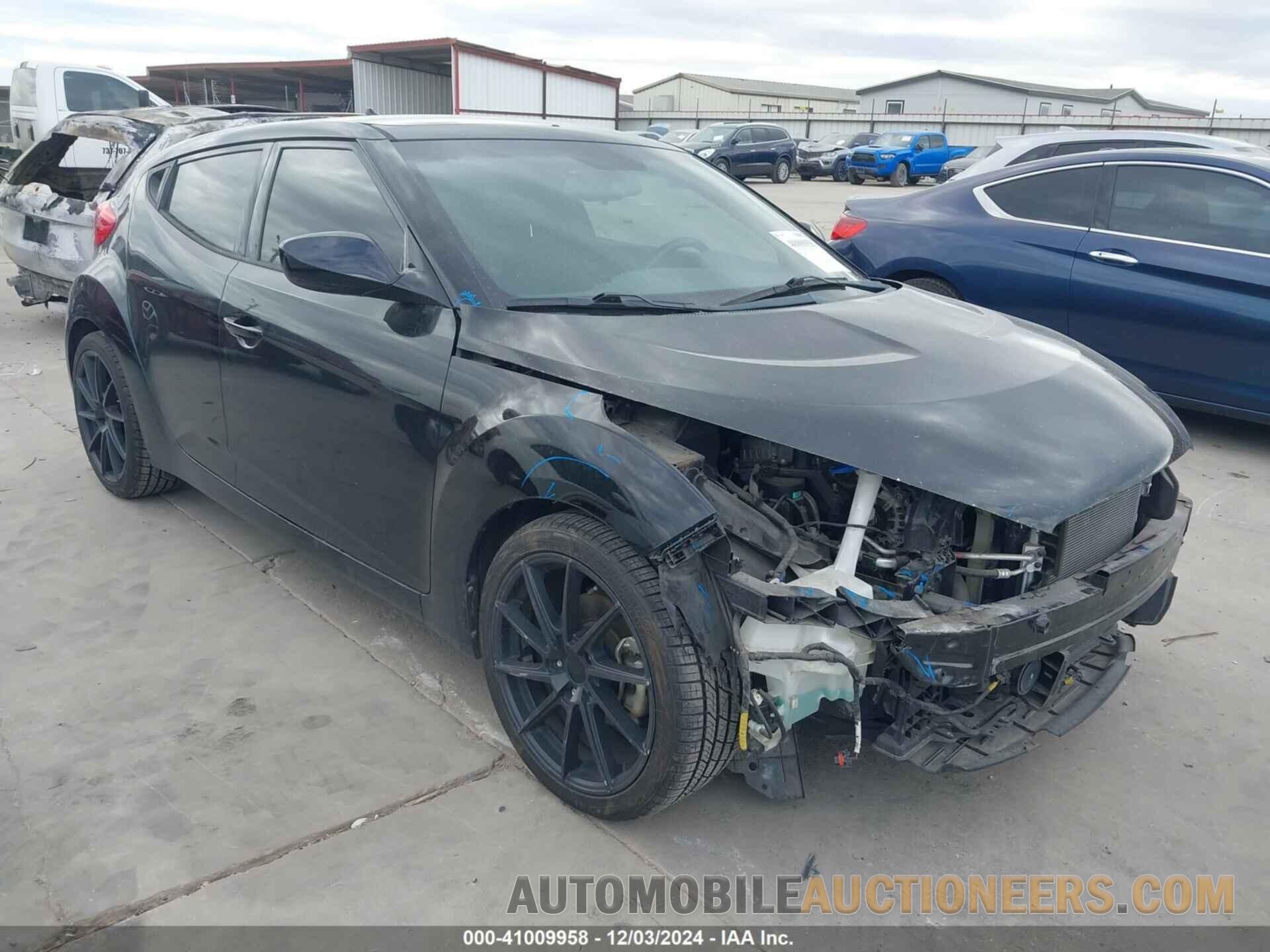 KMHTC6AD2HU322843 HYUNDAI VELOSTER 2017