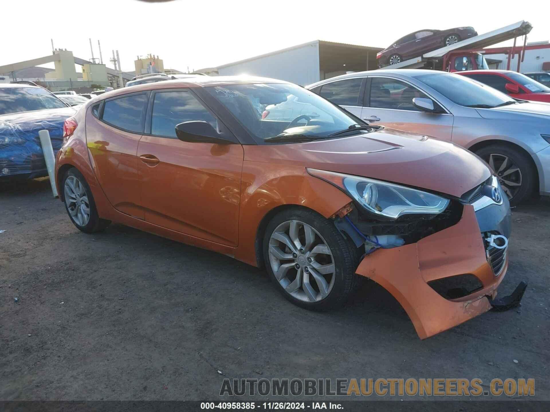 KMHTC6AD3CU061361 HYUNDAI VELOSTER 2012