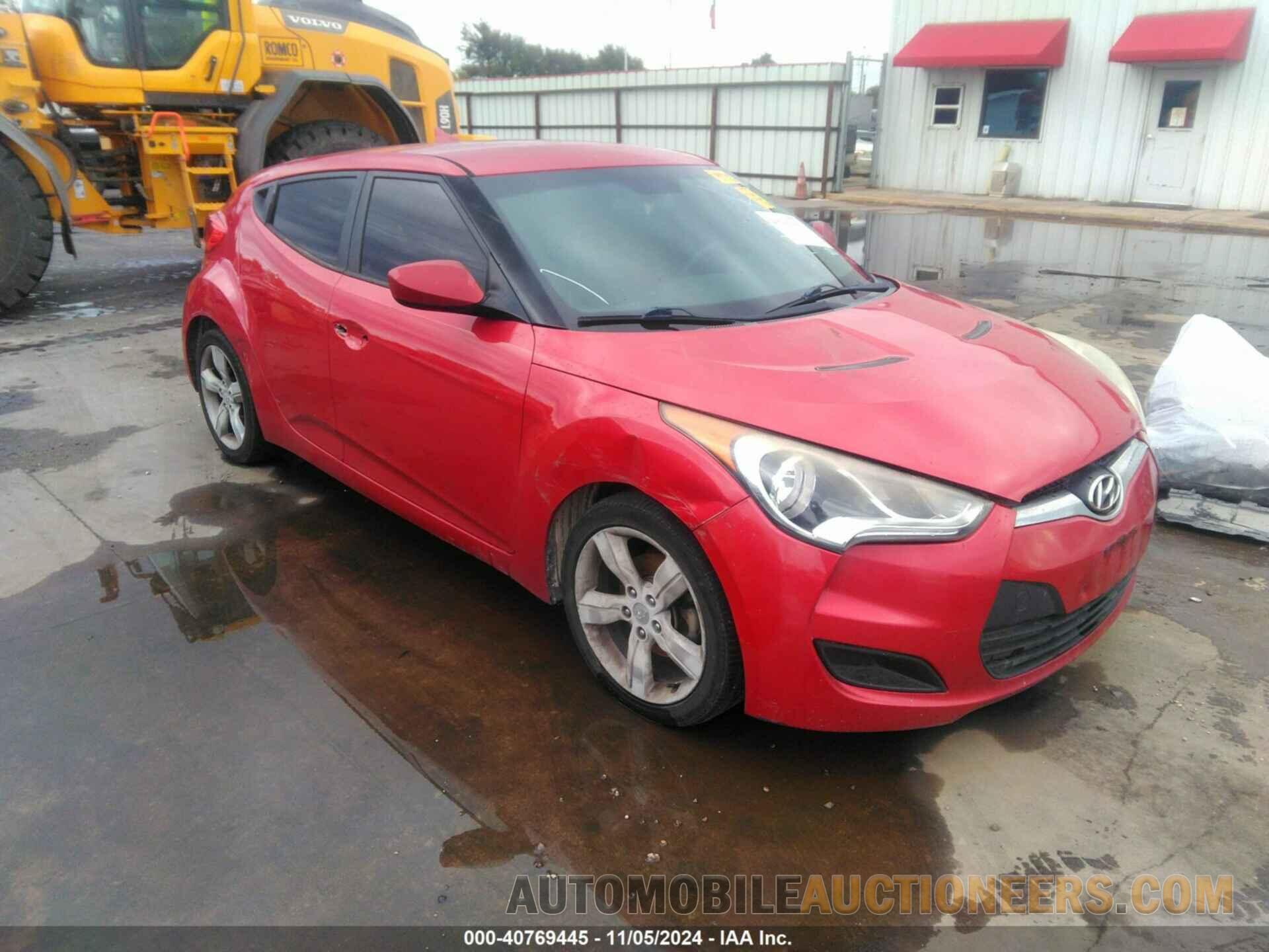 KMHTC6AD3DU145407 HYUNDAI VELOSTER 2013