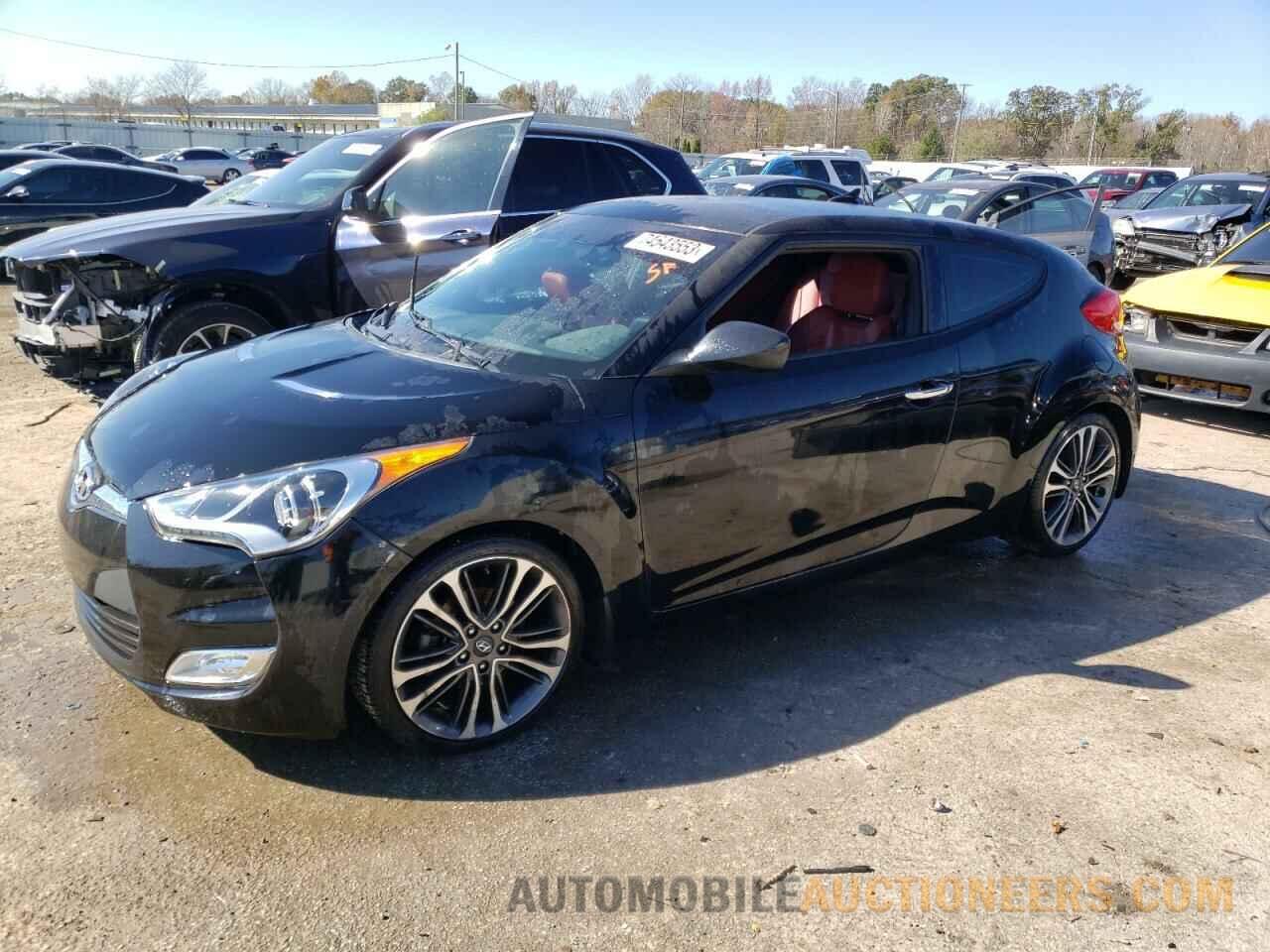 KMHTC6AD3EU214565 HYUNDAI VELOSTER 2014