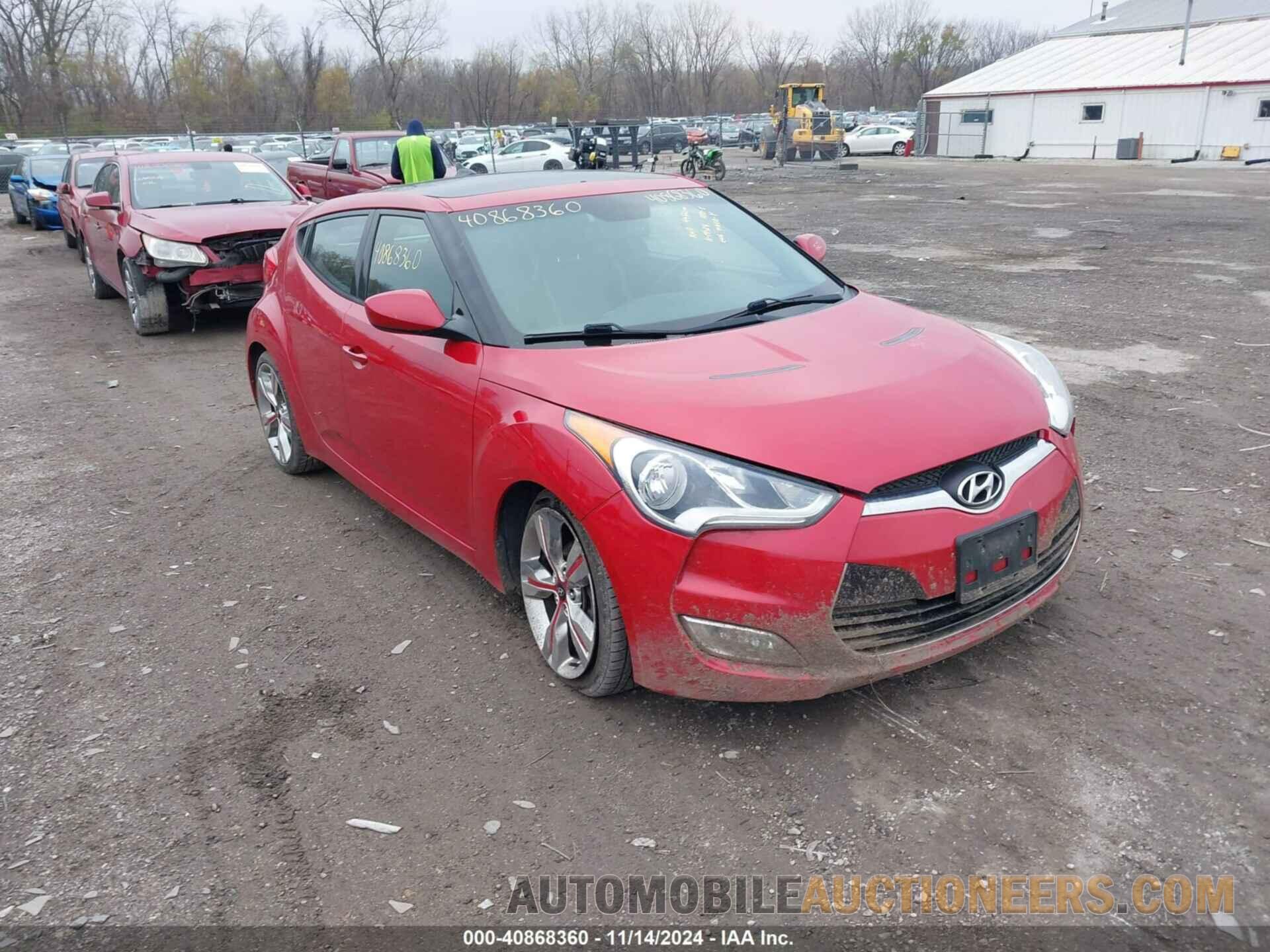 KMHTC6AD3FU238298 HYUNDAI VELOSTER 2015