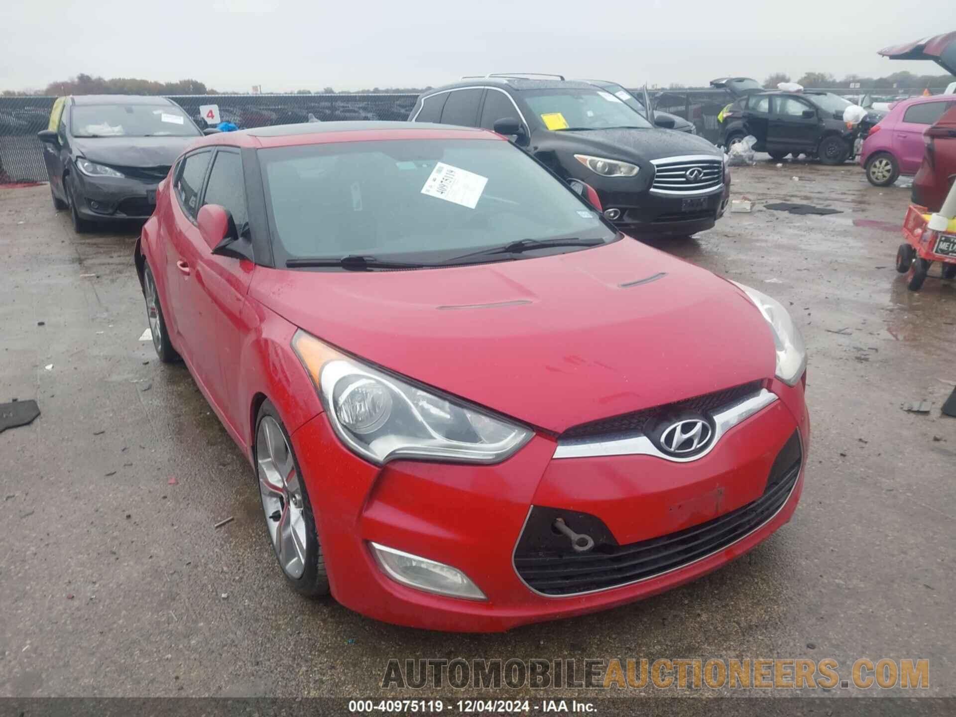 KMHTC6AD4CU041474 HYUNDAI VELOSTER 2012