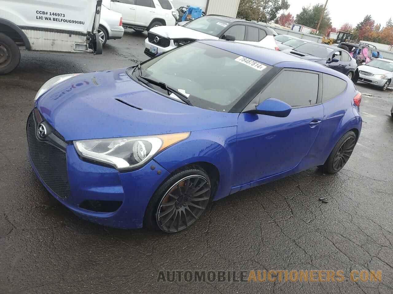 KMHTC6AD4CU049770 HYUNDAI VELOSTER 2012