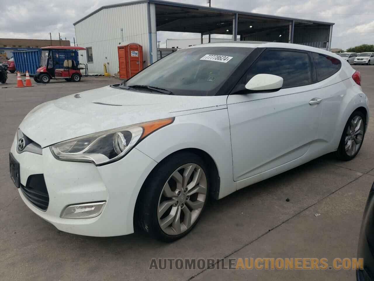 KMHTC6AD4CU072711 HYUNDAI VELOSTER 2012