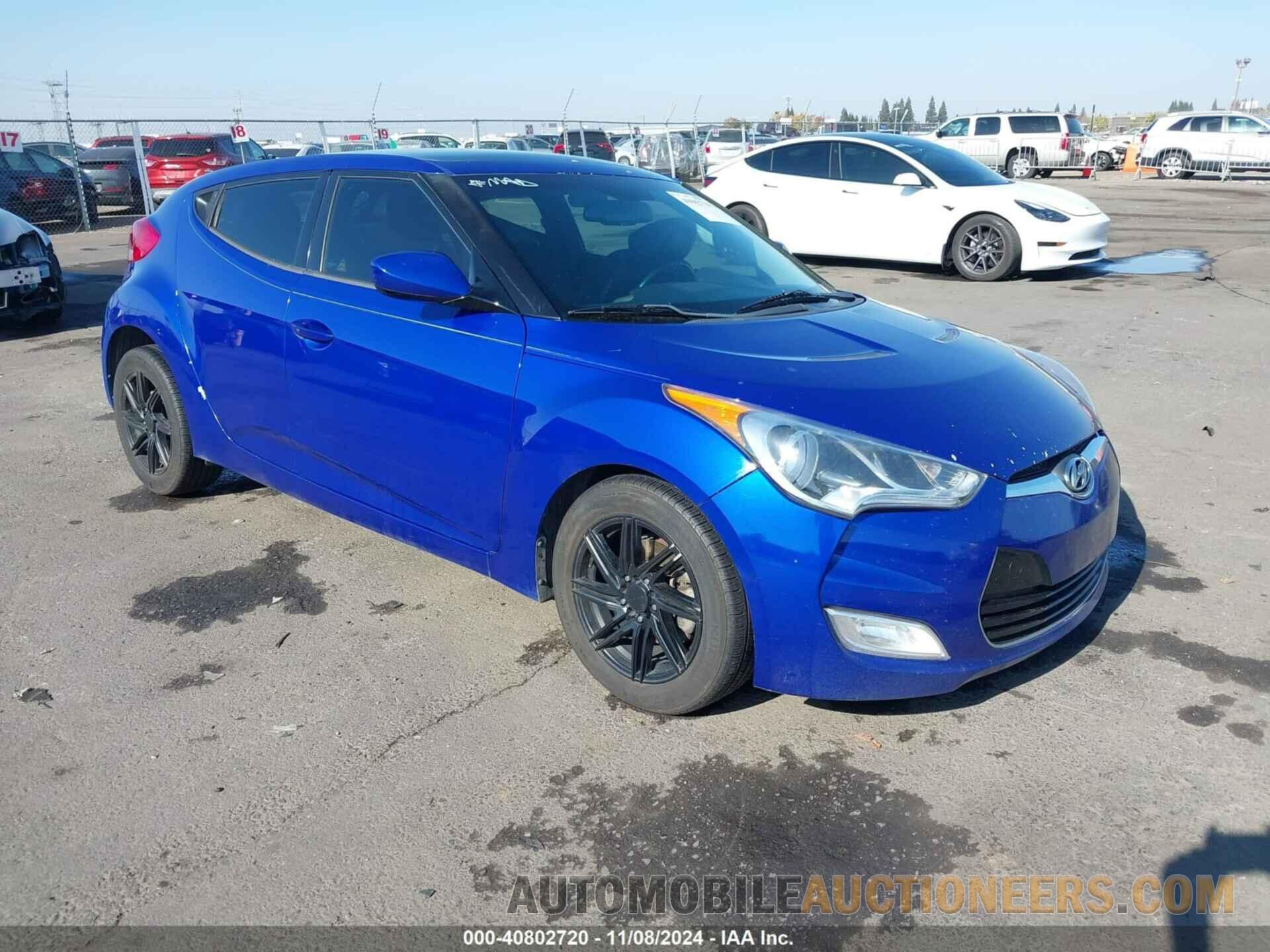 KMHTC6AD4DU102436 HYUNDAI VELOSTER 2013