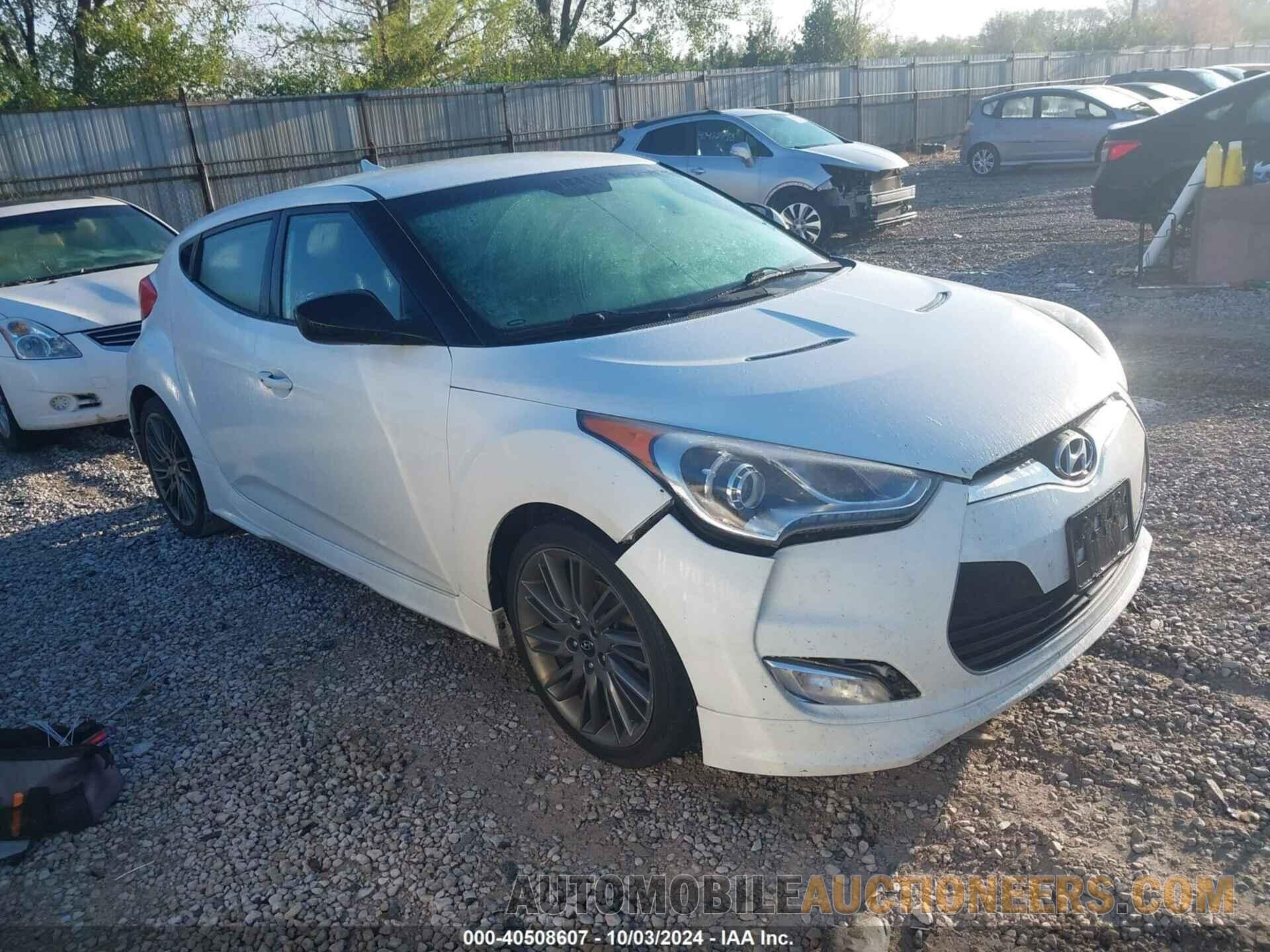 KMHTC6AD4DU134383 HYUNDAI VELOSTER 2013