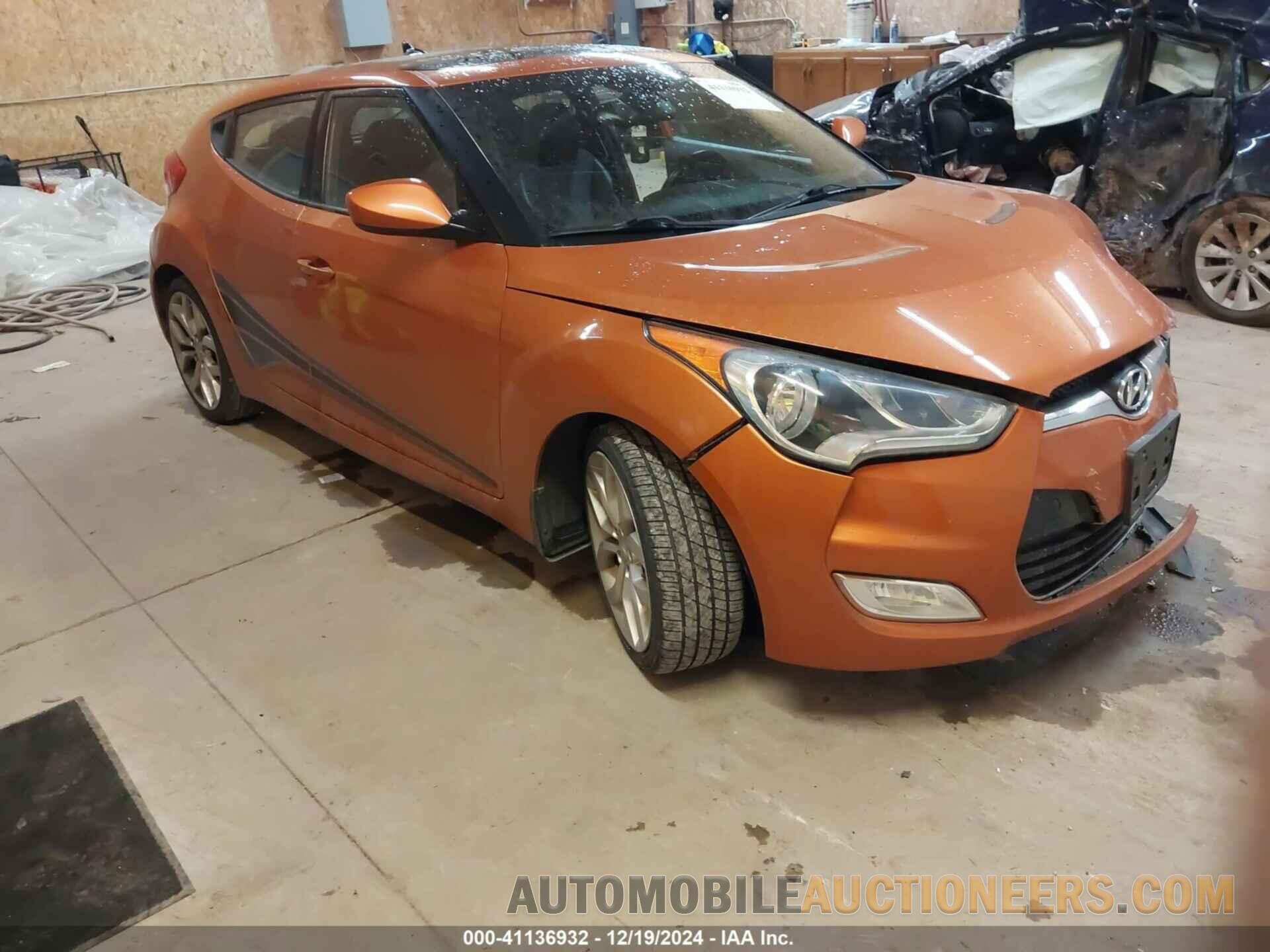 KMHTC6AD4DU165312 HYUNDAI VELOSTER 2013