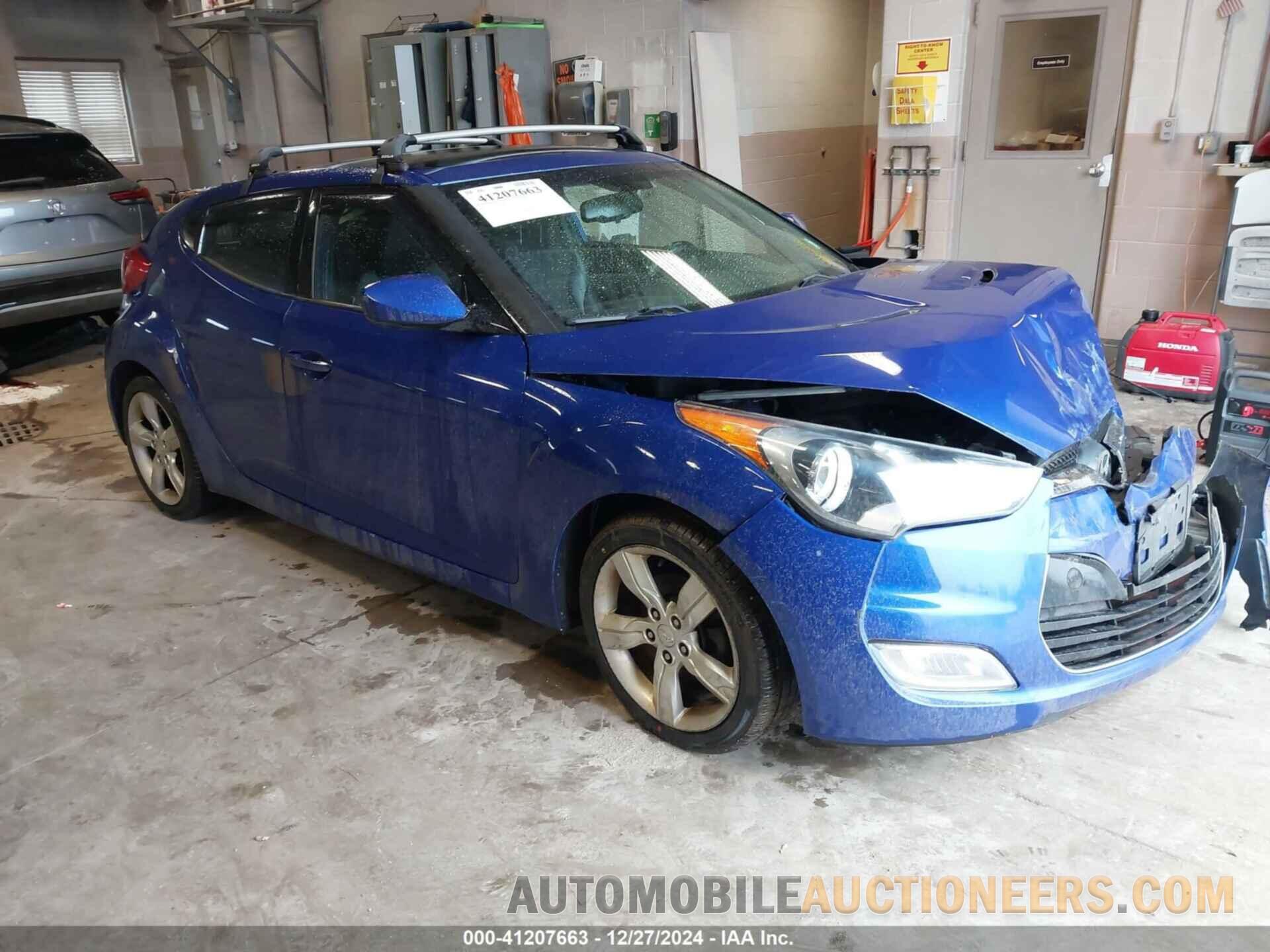 KMHTC6AD4EU196870 HYUNDAI VELOSTER 2014