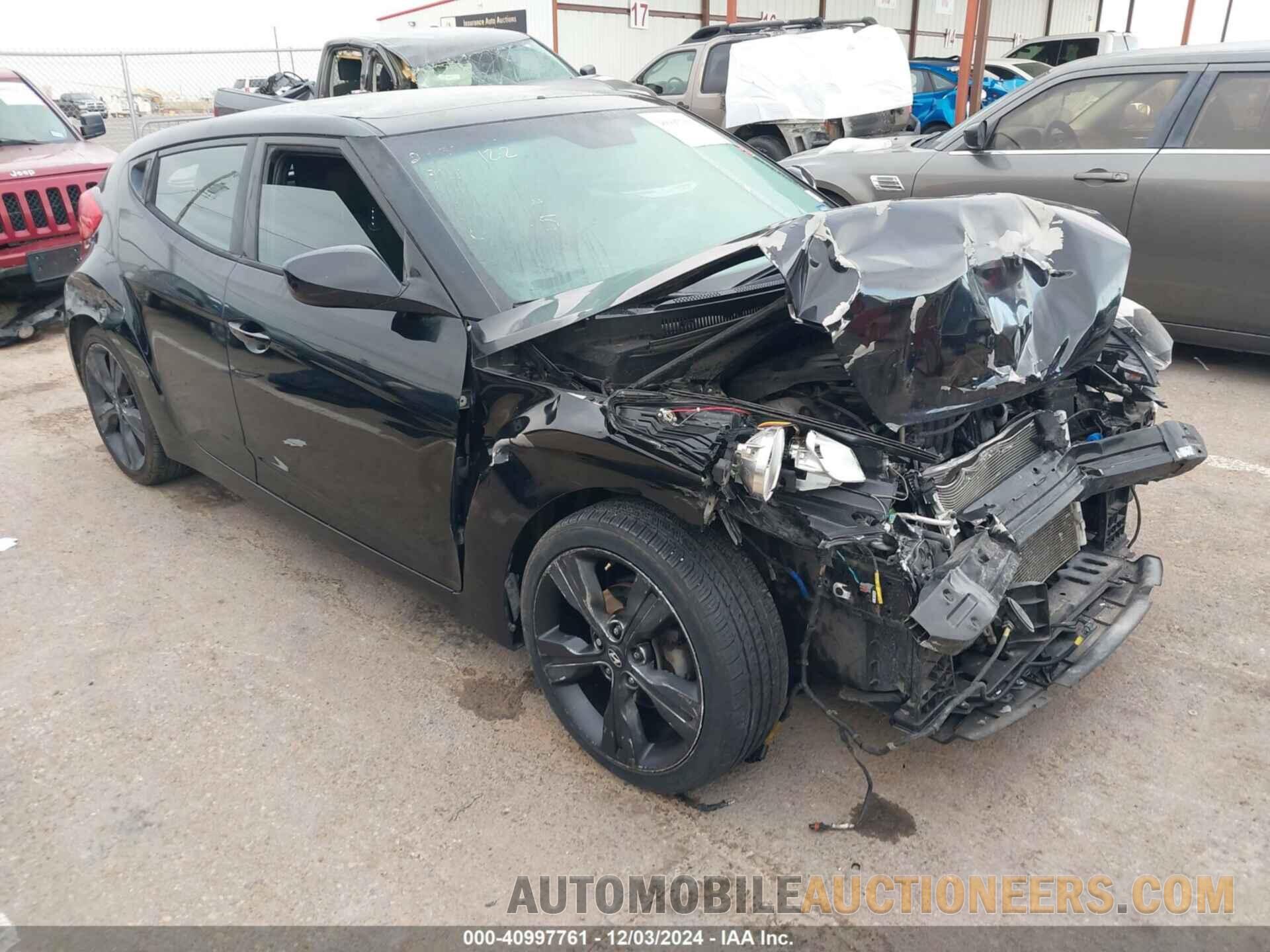 KMHTC6AD4HU319197 HYUNDAI VELOSTER 2017