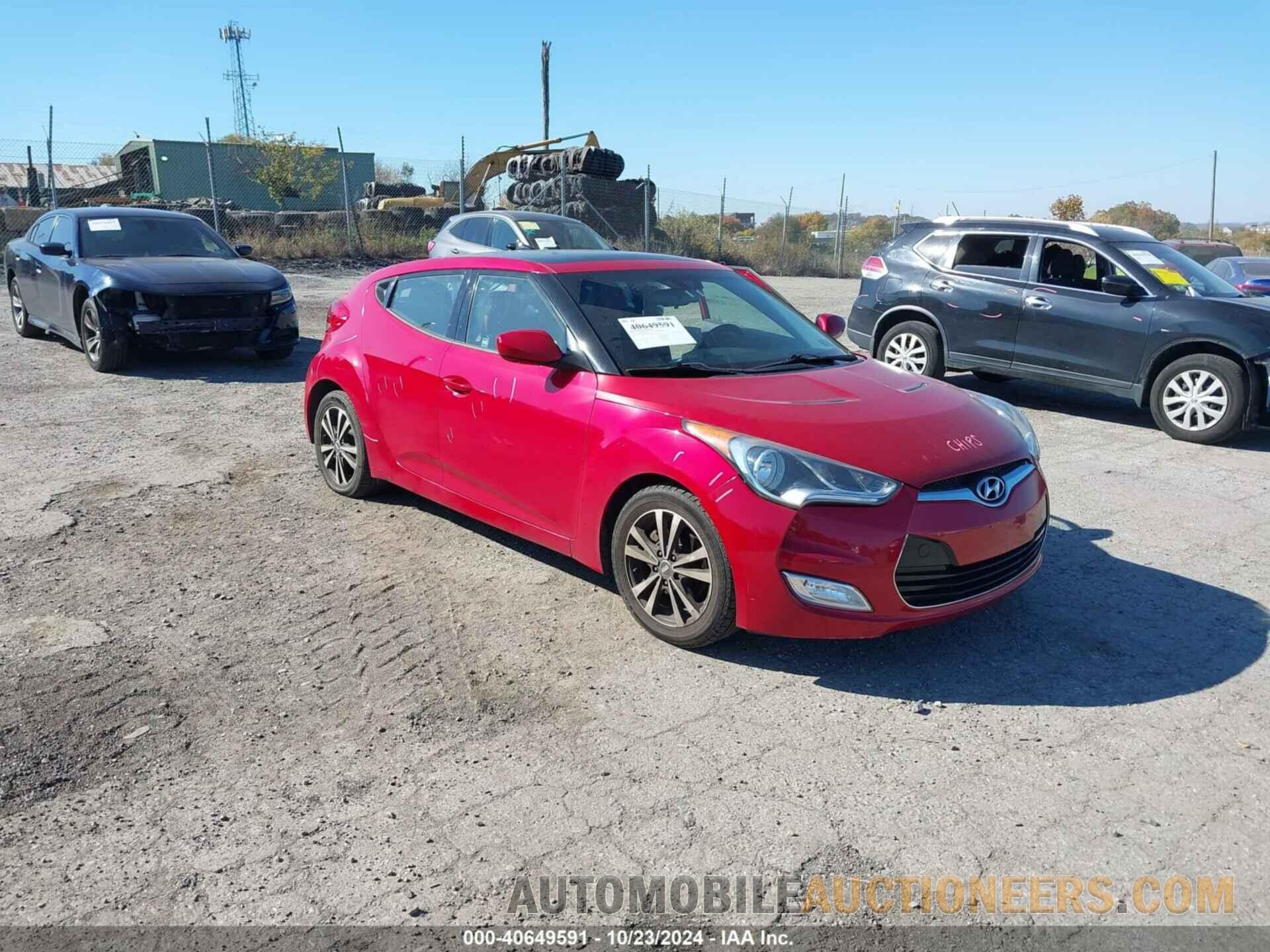 KMHTC6AD5CU067825 HYUNDAI VELOSTER 2012