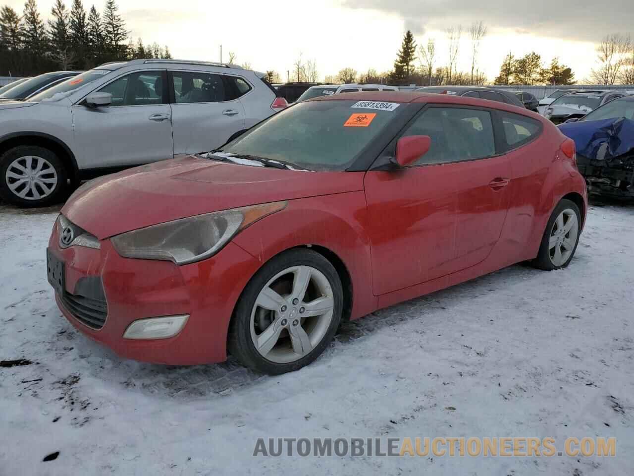 KMHTC6AD5DU138393 HYUNDAI VELOSTER 2013