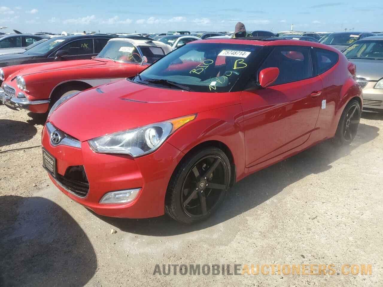 KMHTC6AD6CU041458 HYUNDAI VELOSTER 2012