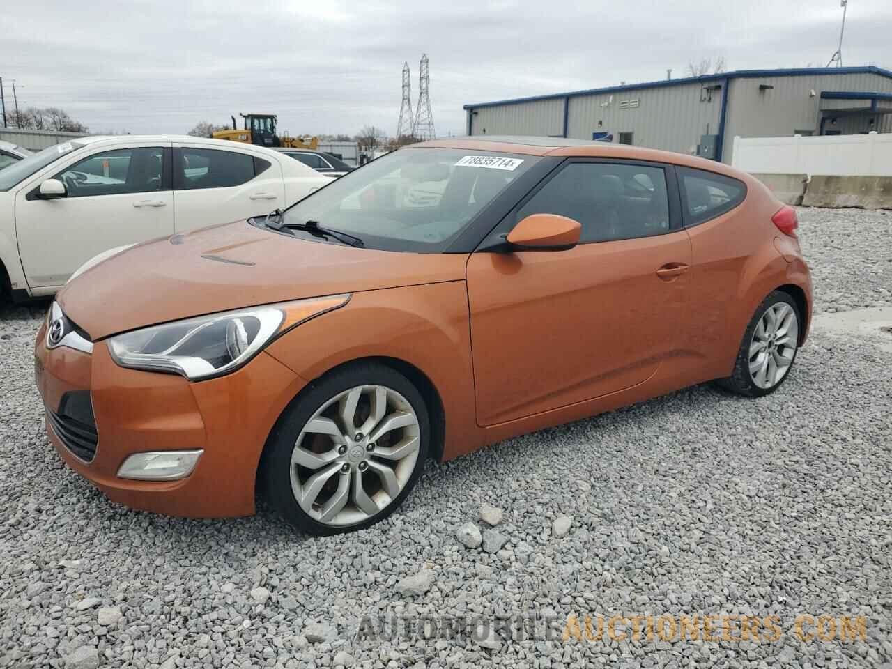 KMHTC6AD6CU078011 HYUNDAI VELOSTER 2012