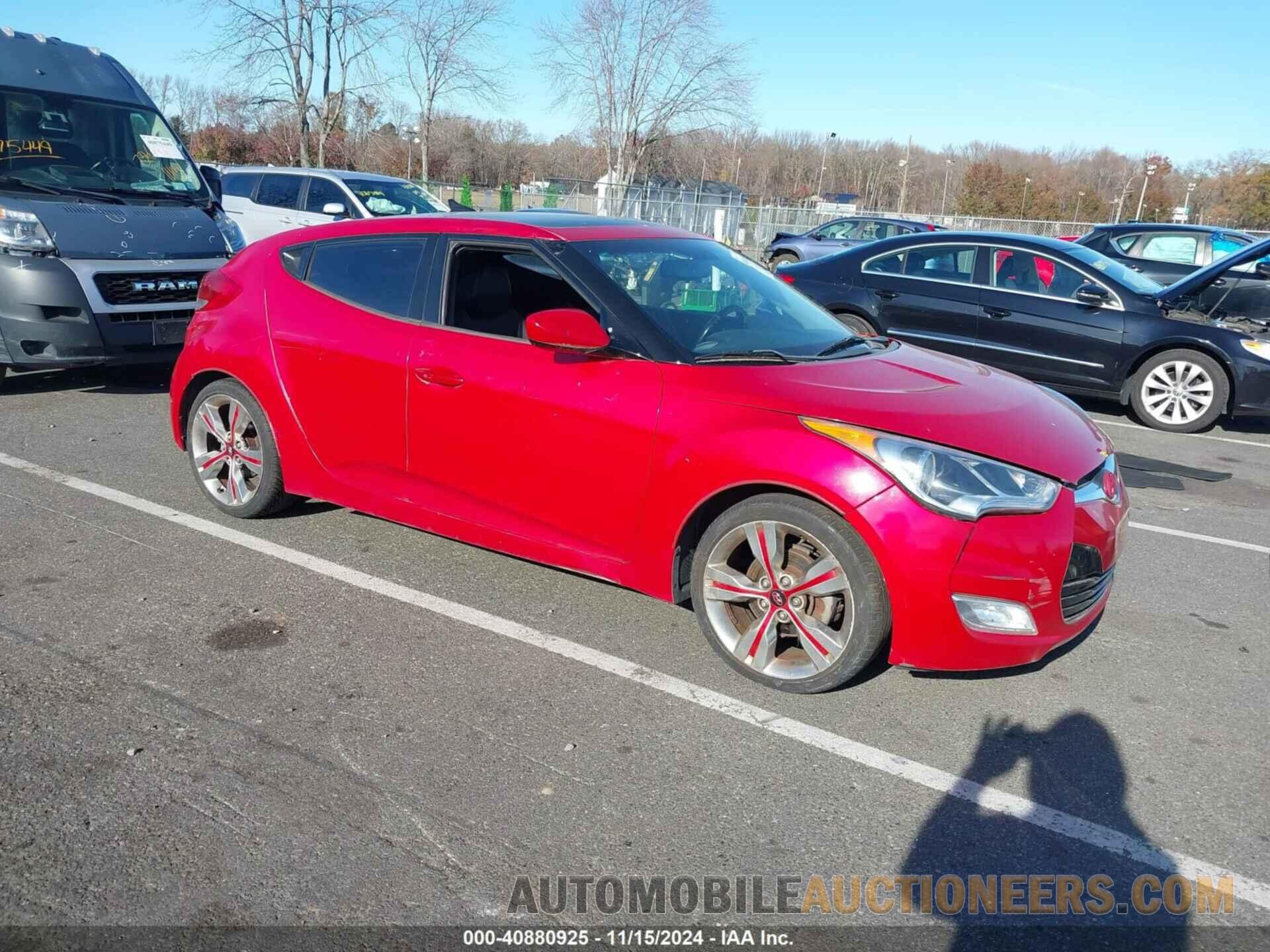 KMHTC6AD6DU094677 HYUNDAI VELOSTER 2013