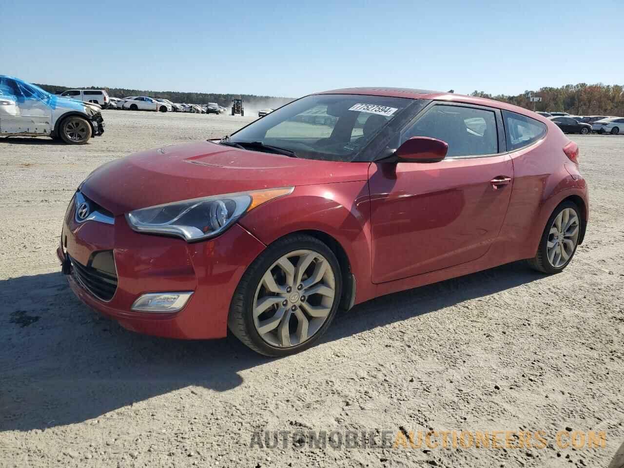 KMHTC6AD6DU138208 HYUNDAI VELOSTER 2013