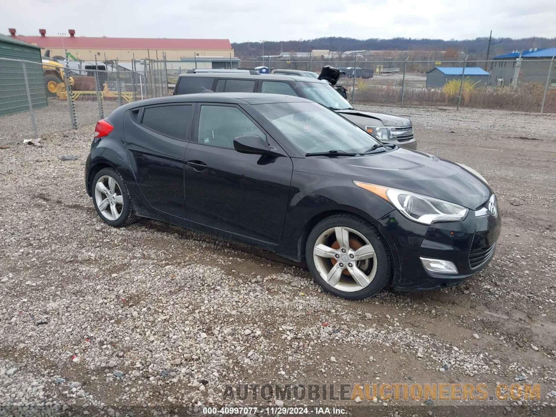 KMHTC6AD6EU201437 HYUNDAI VELOSTER 2014