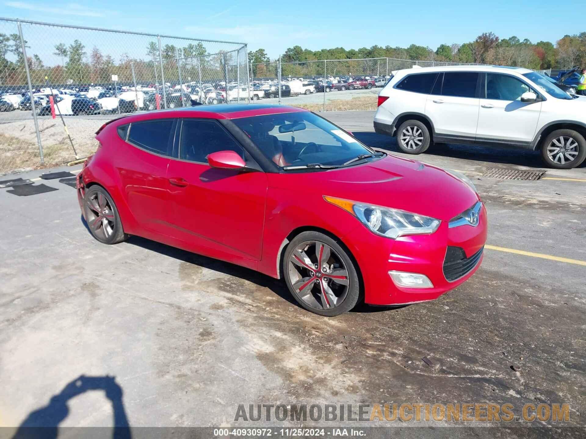 KMHTC6AD6FU225982 HYUNDAI VELOSTER 2015