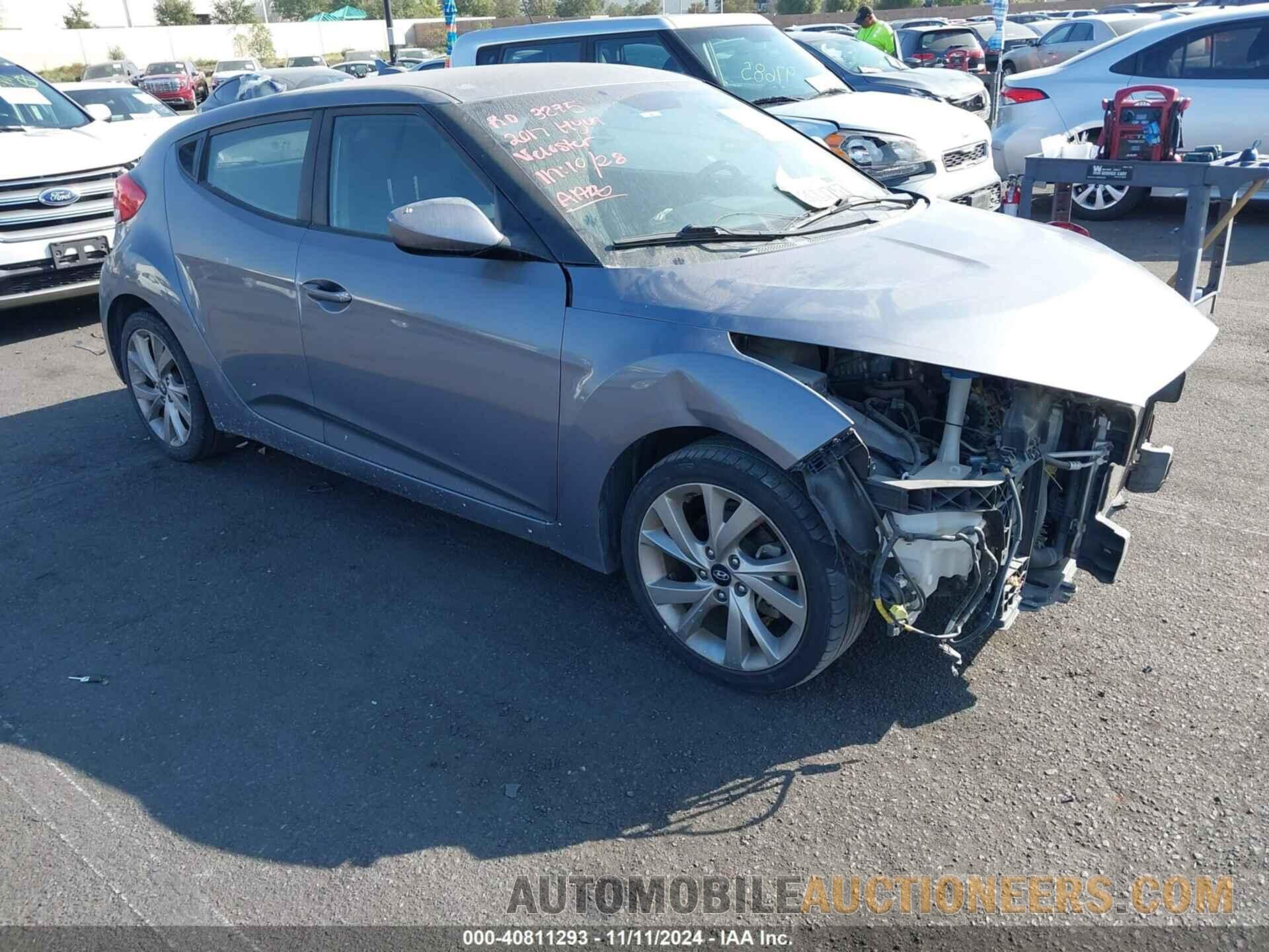 KMHTC6AD6HU311408 HYUNDAI VELOSTER 2017