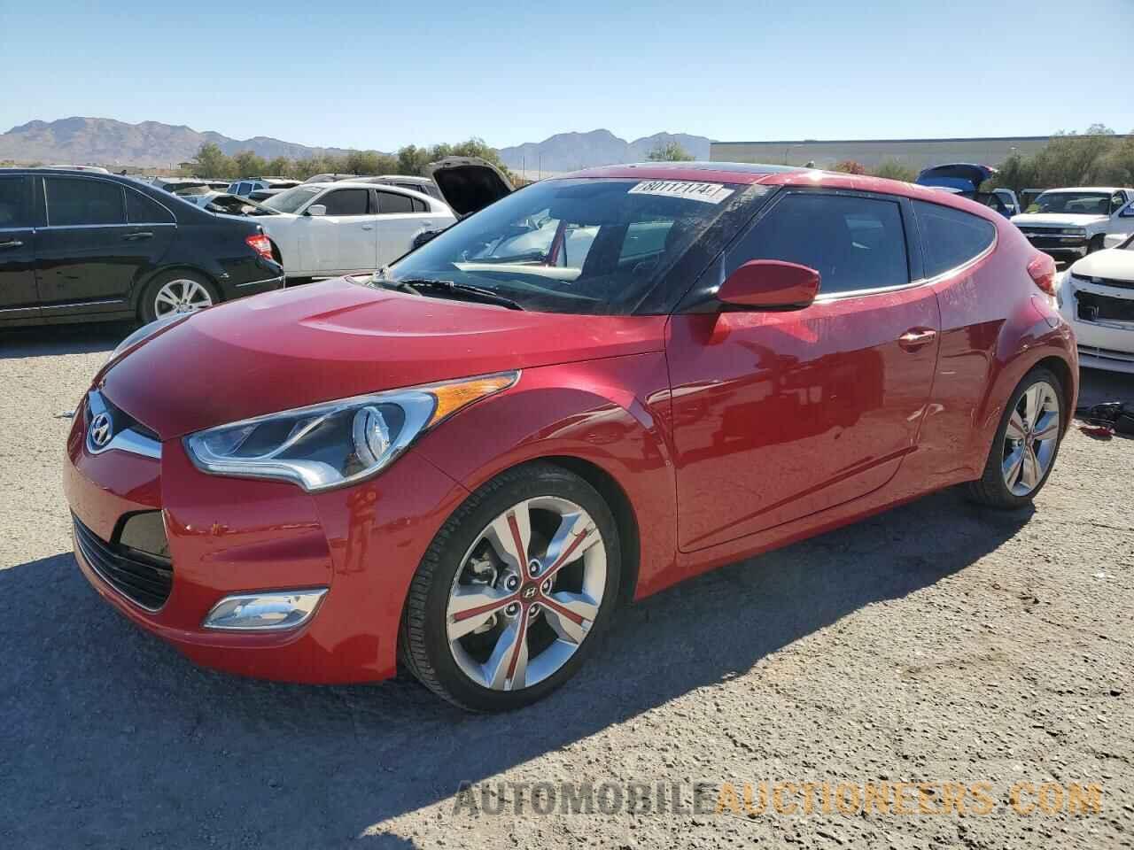 KMHTC6AD6HU315510 HYUNDAI VELOSTER 2017