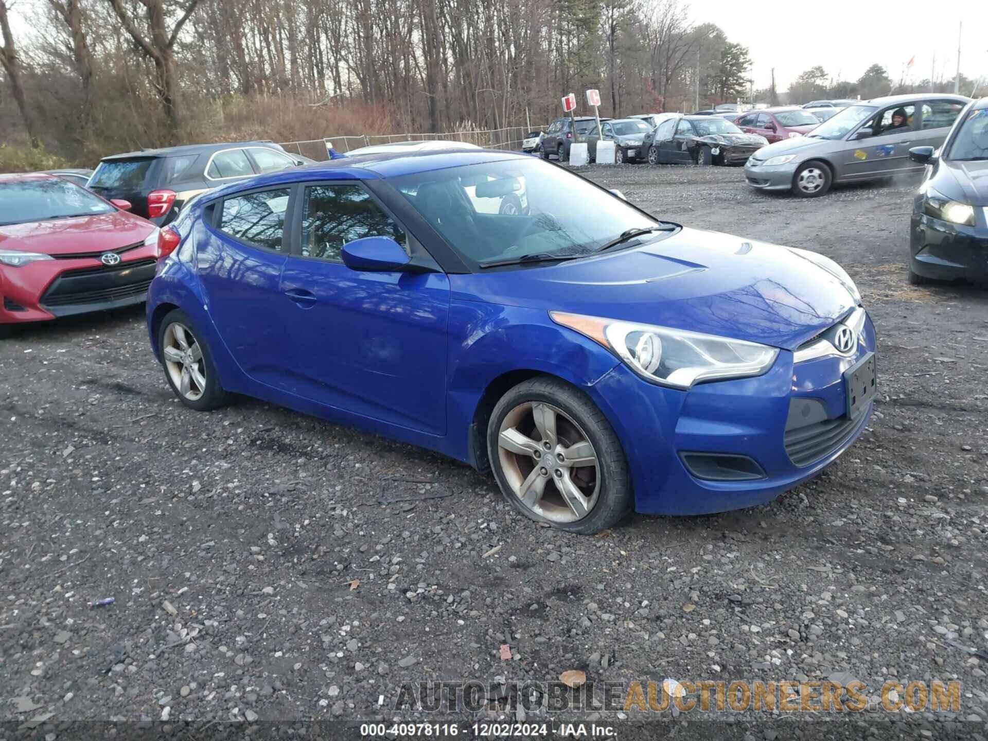 KMHTC6AD7DU167037 HYUNDAI VELOSTER 2013