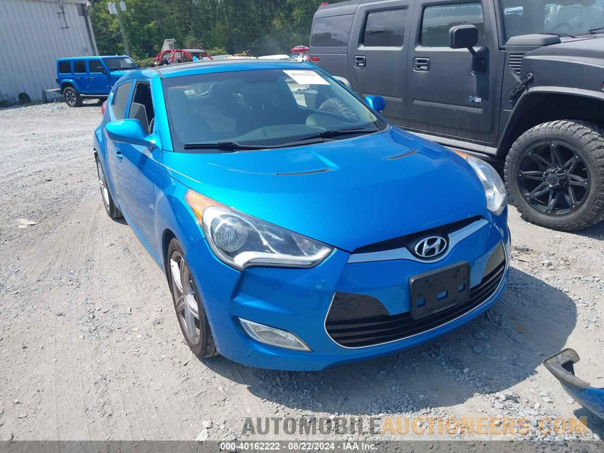 KMHTC6AD7EU184096 HYUNDAI VELOSTER 2014