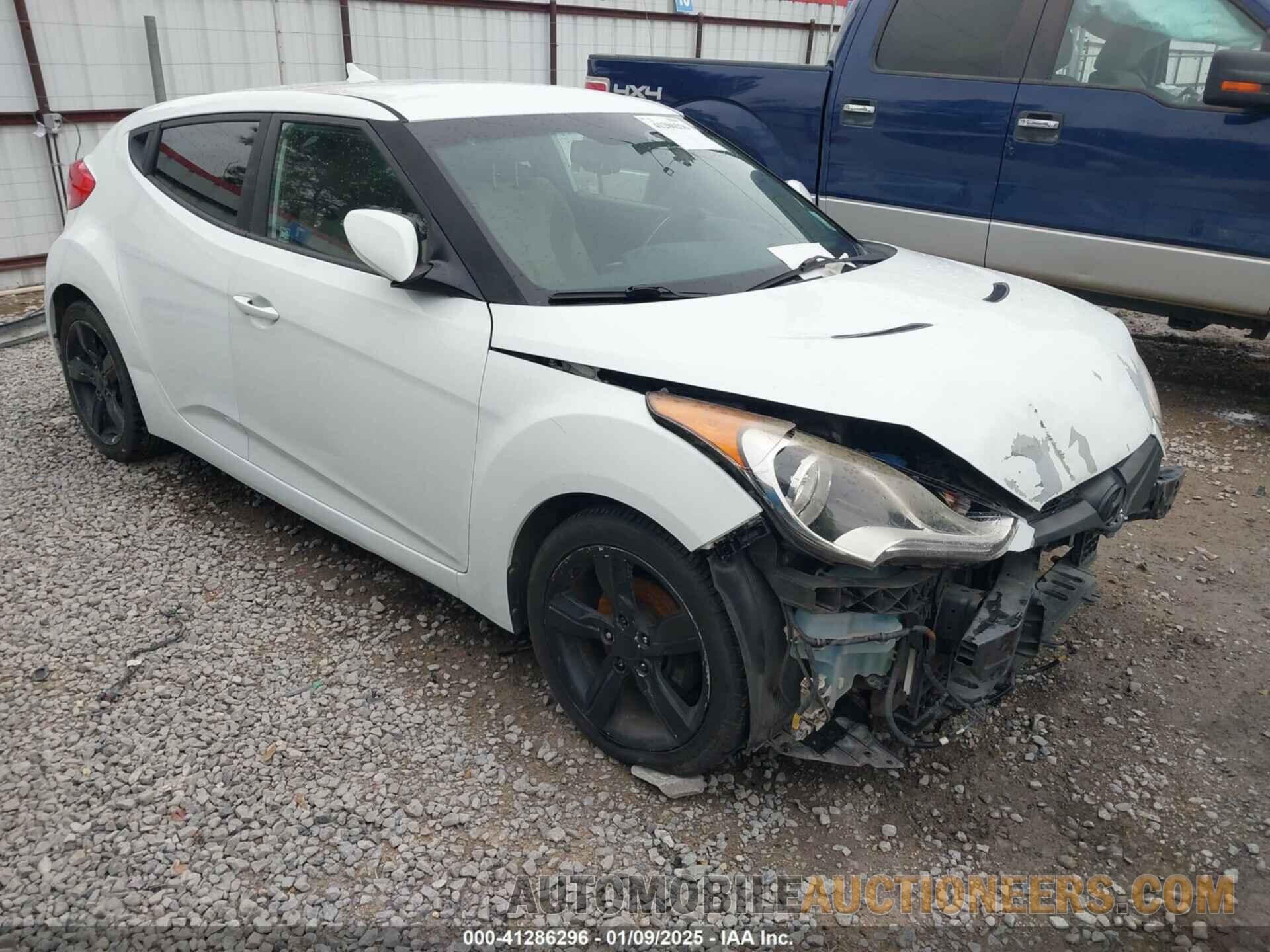 KMHTC6AD7EU217470 HYUNDAI VELOSTER 2014