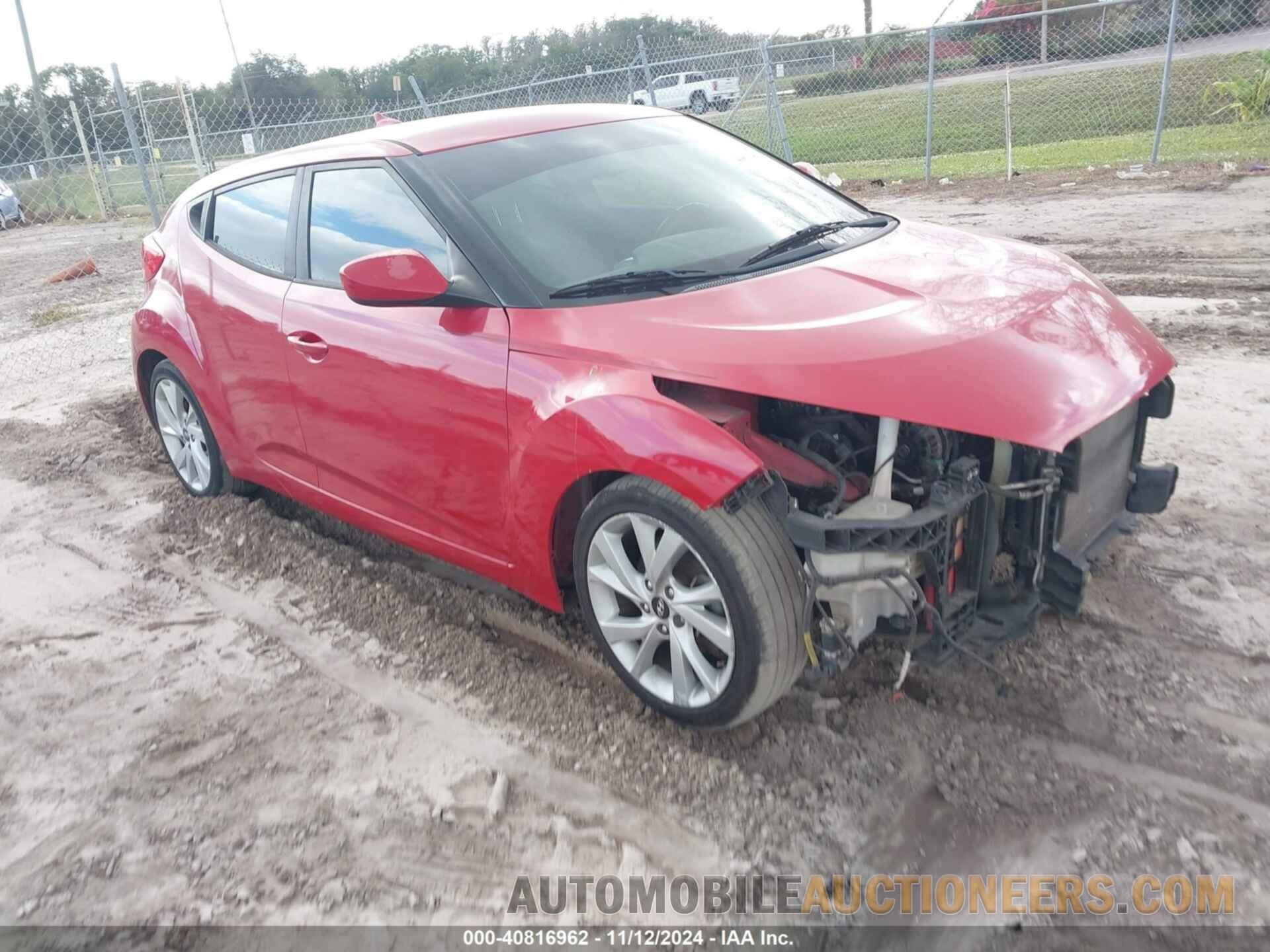 KMHTC6AD7HU305939 HYUNDAI VELOSTER 2017