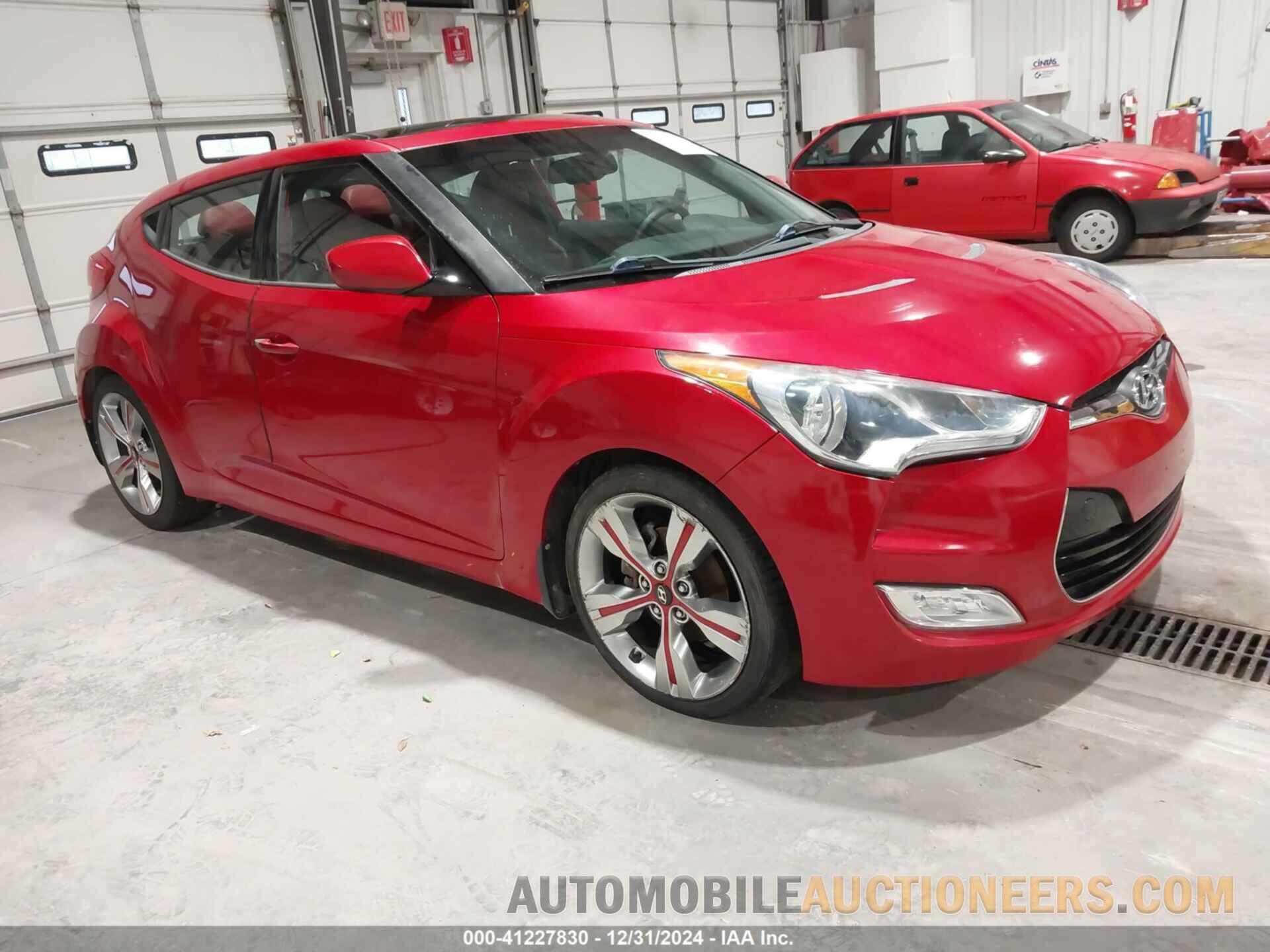 KMHTC6AD8CU043115 HYUNDAI VELOSTER 2012